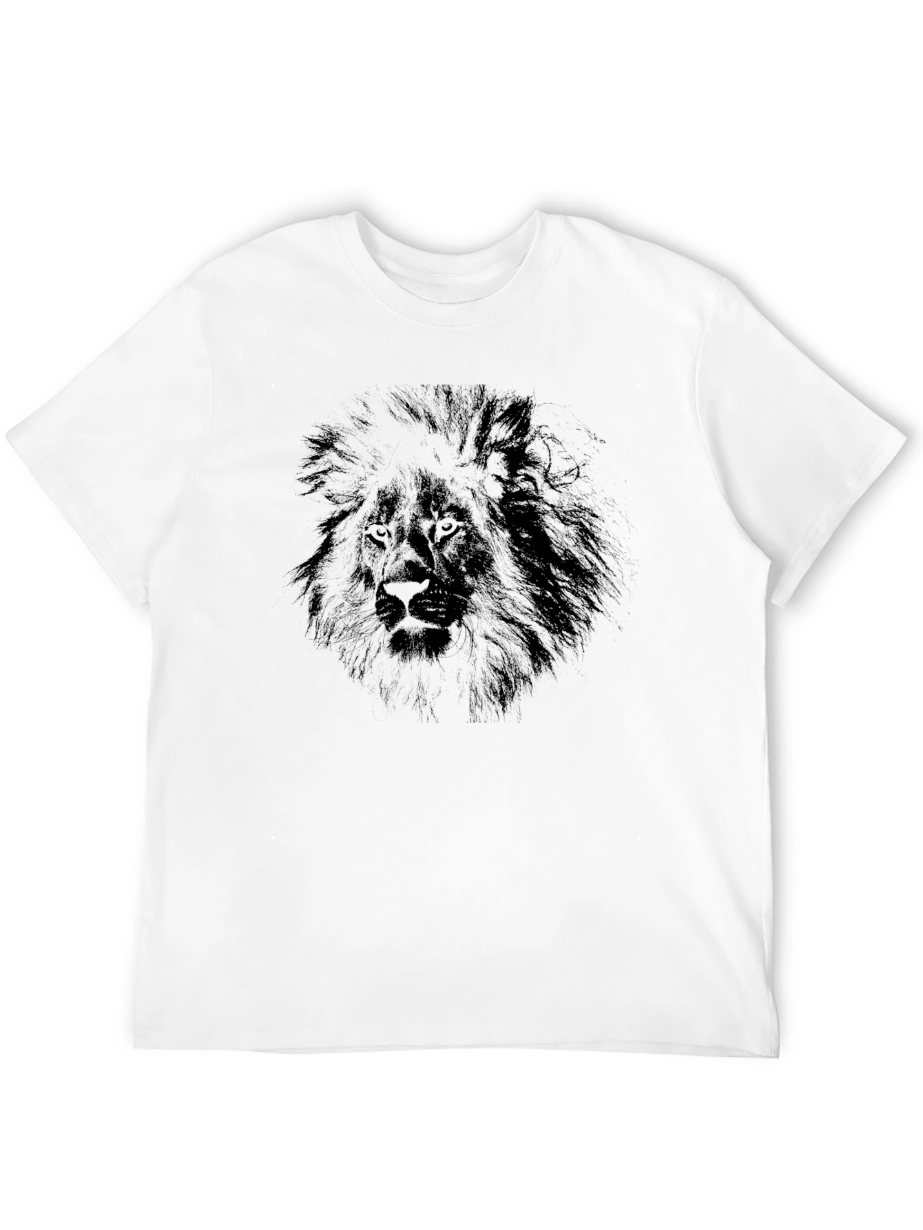 Black Lion Graphic T-Shirt for Men