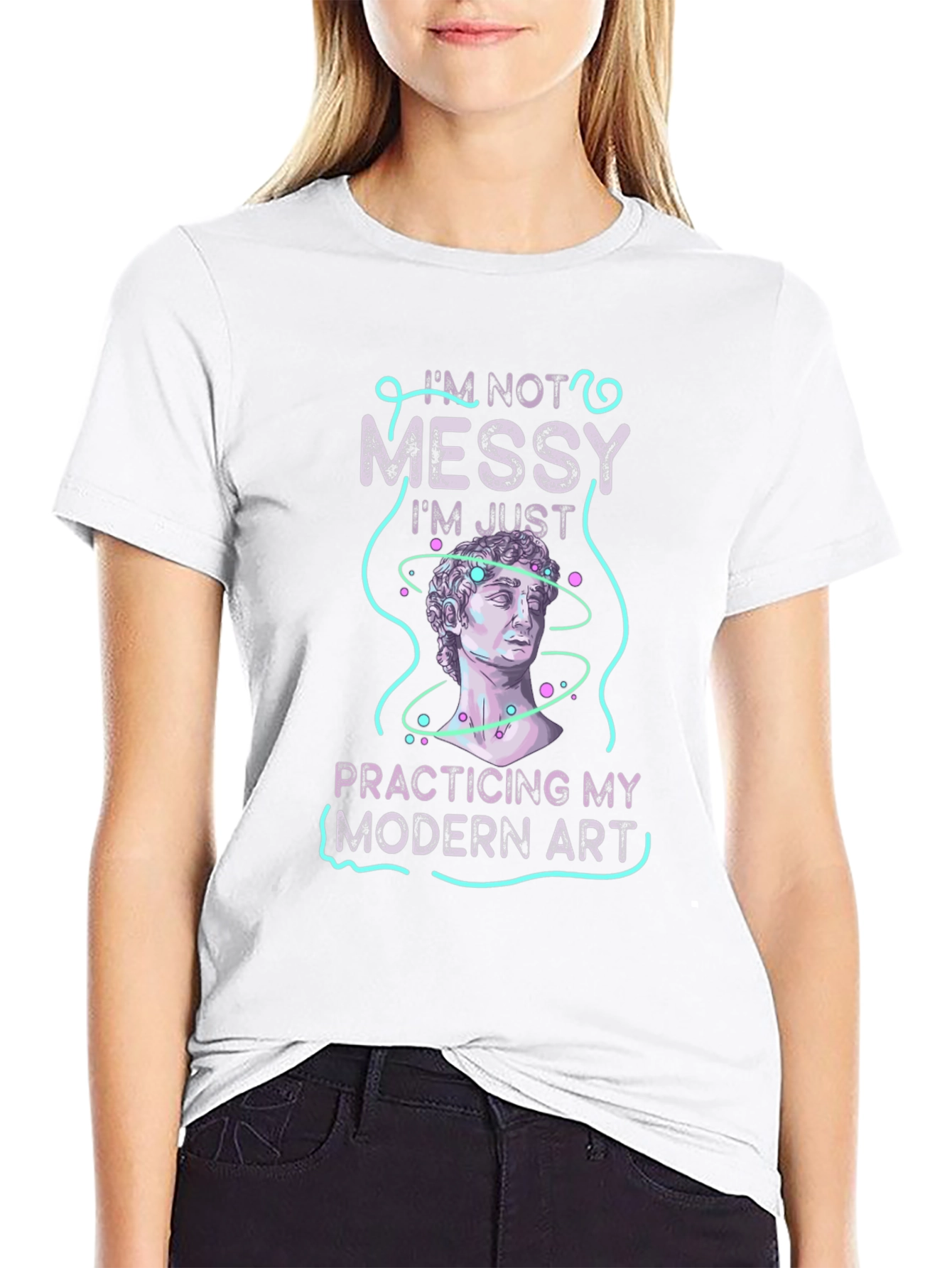 Modern Art Messy T-Shirt
