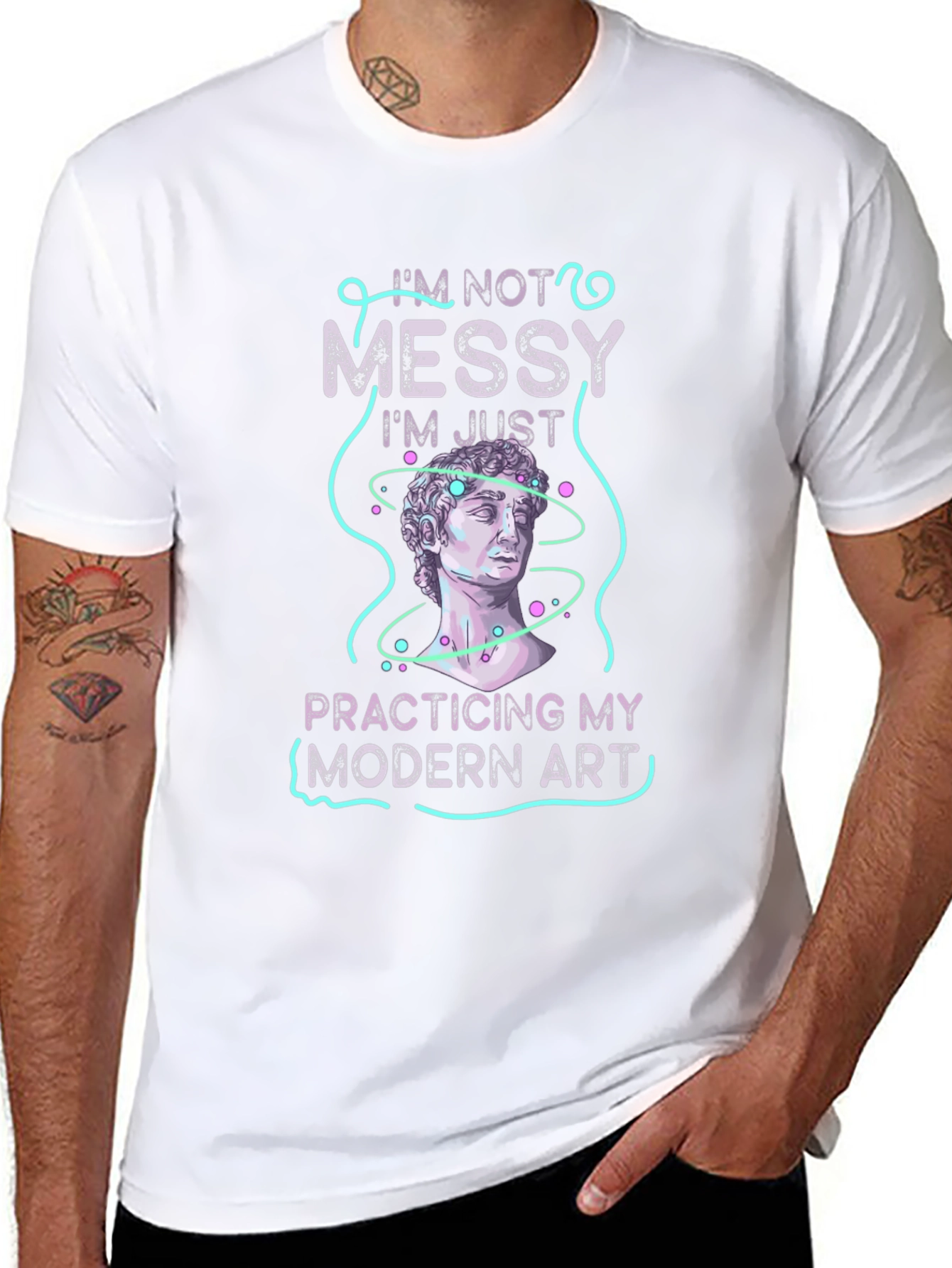 Modern Art Messy T-Shirt