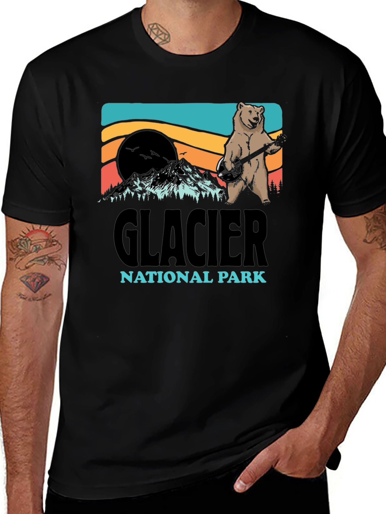 Glacier National Park Bear T-Shirt