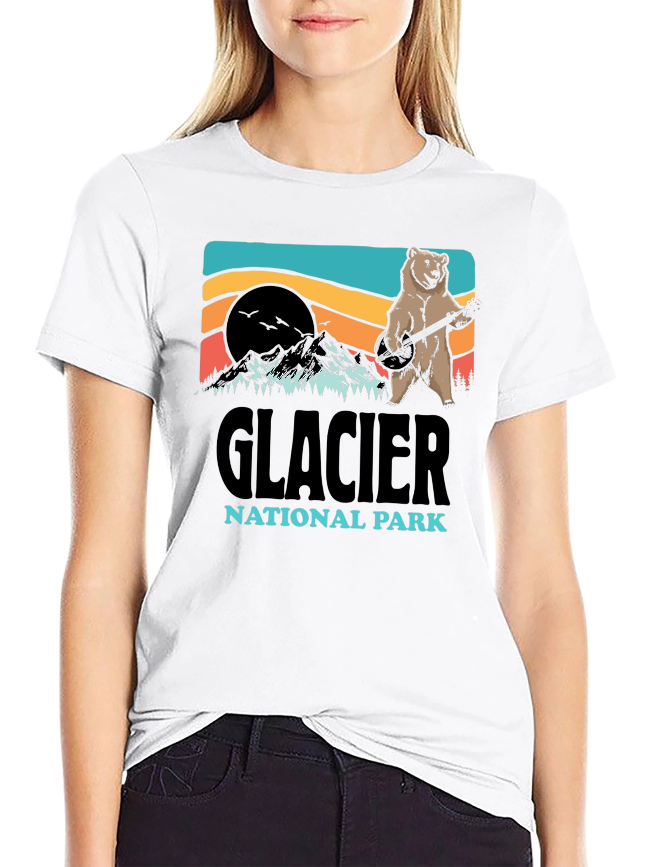 Glacier National Park Bear T-Shirt
