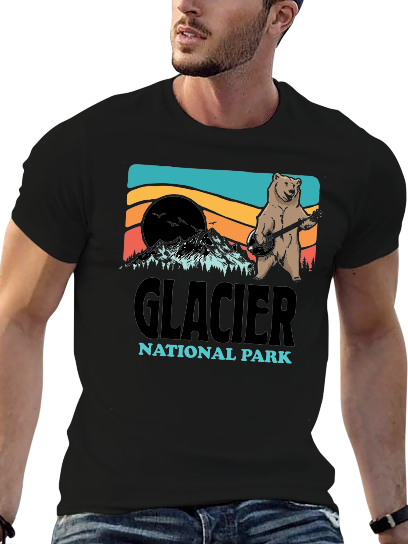 Glacier National Park Bear T-Shirt