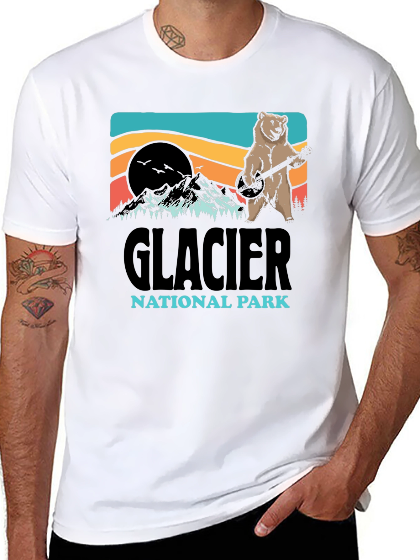 Glacier National Park Bear T-Shirt