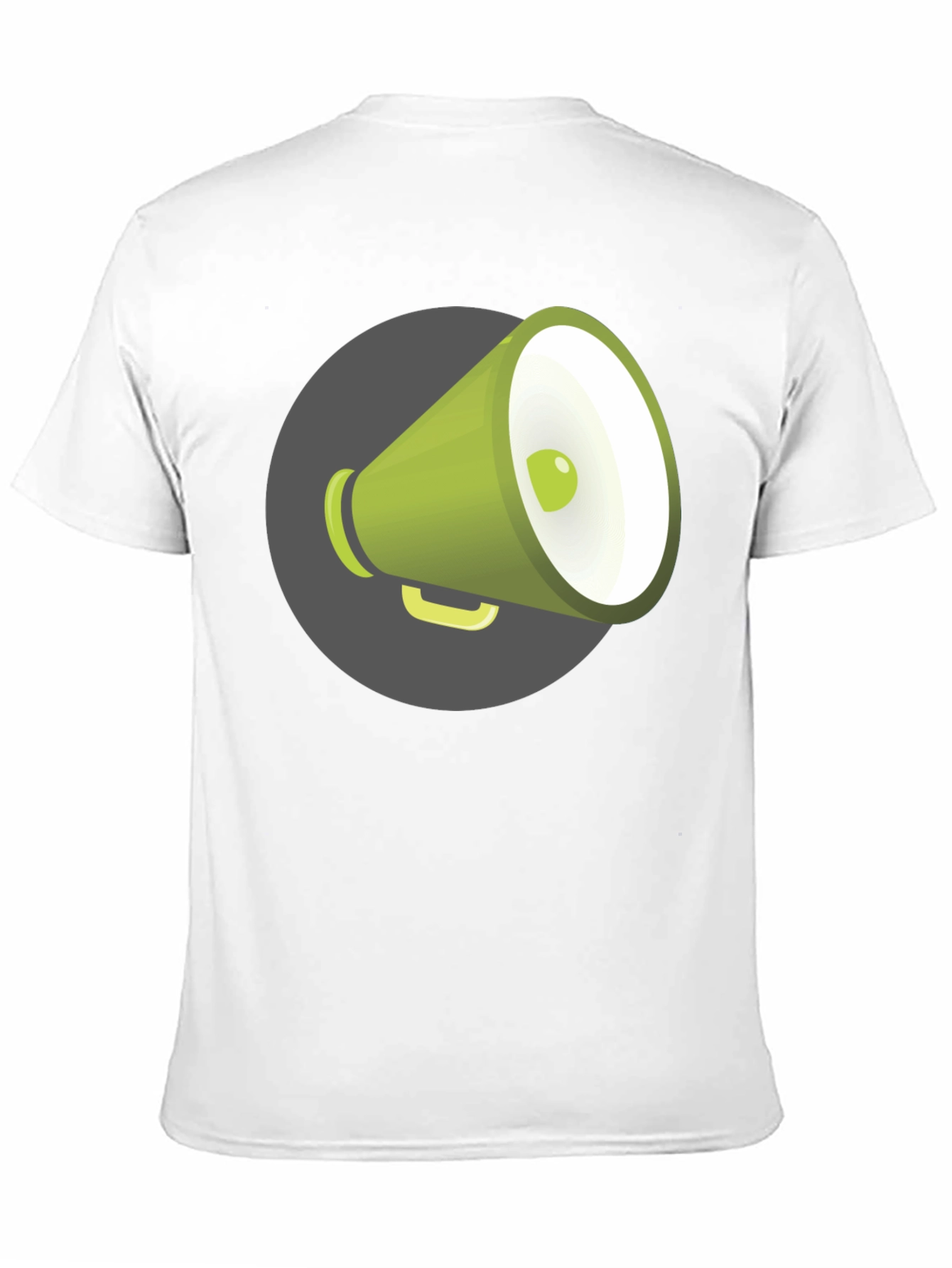 Megaphone Graphic Tee - Black Unisex T-Shirt