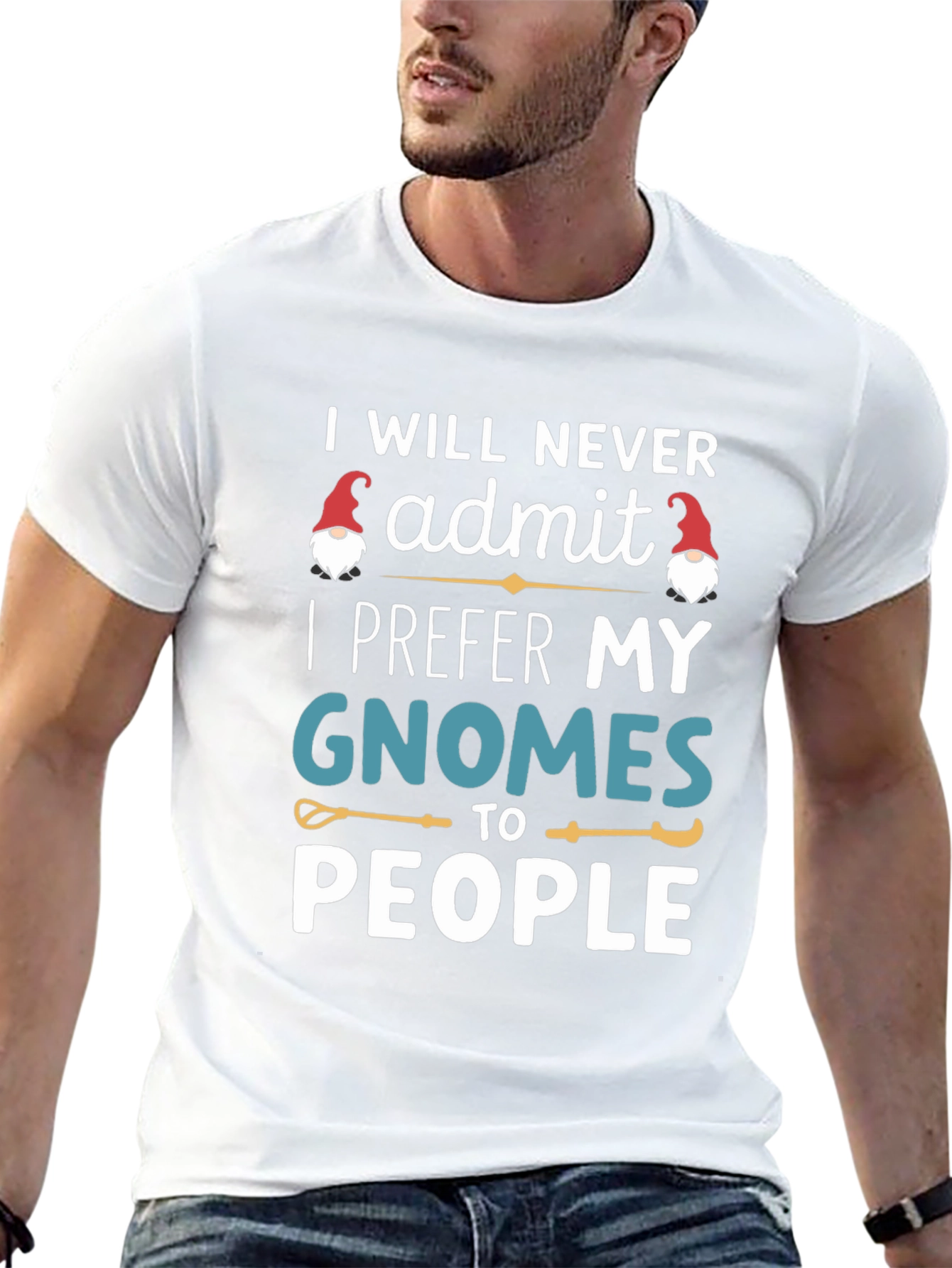 Gnomes Before People Graphic Tee