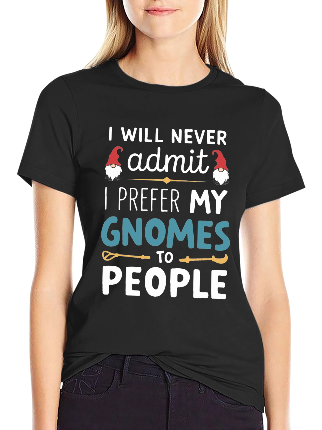 Gnomes Before People Graphic Tee