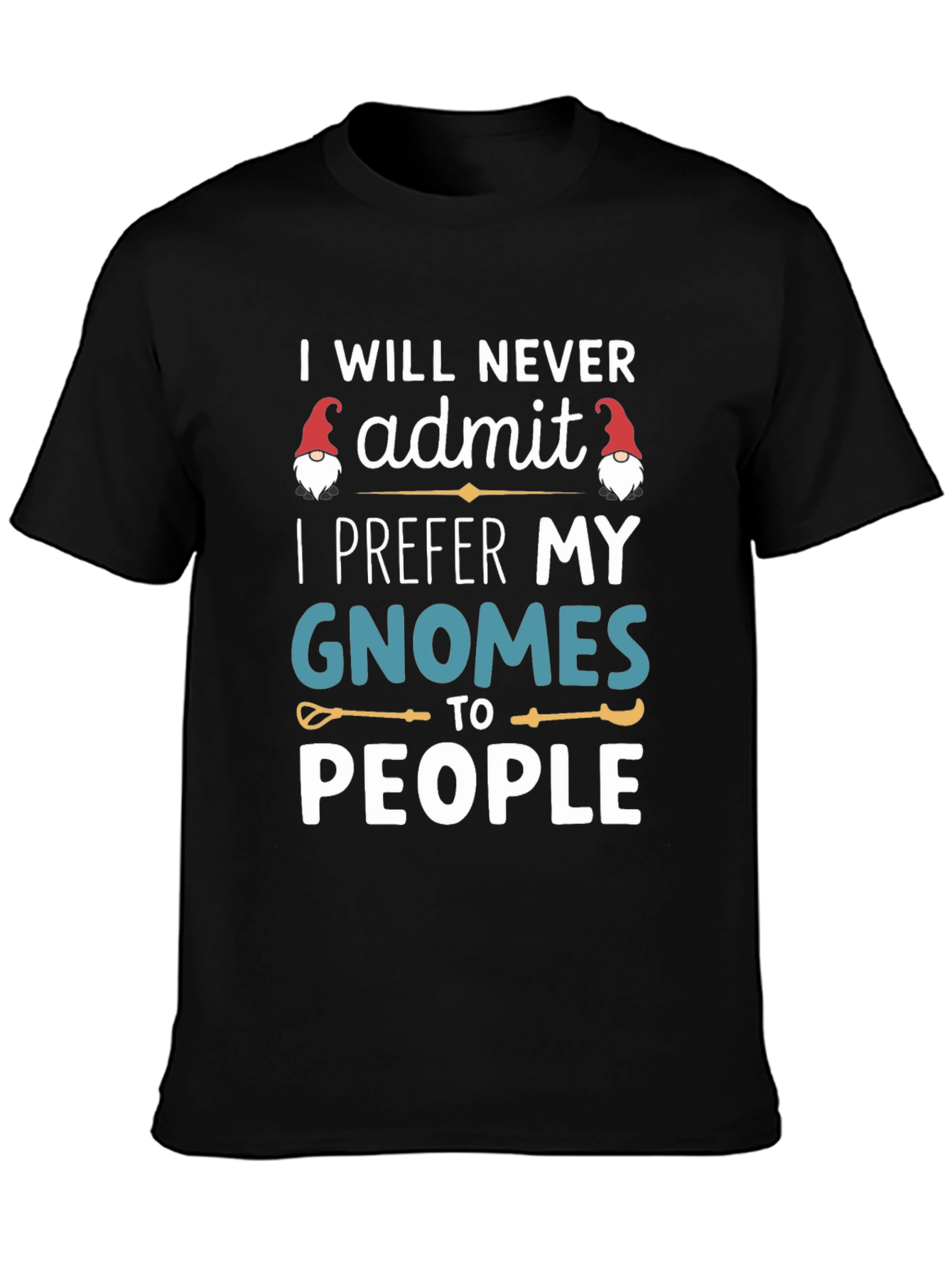 Gnomes Before People Graphic Tee