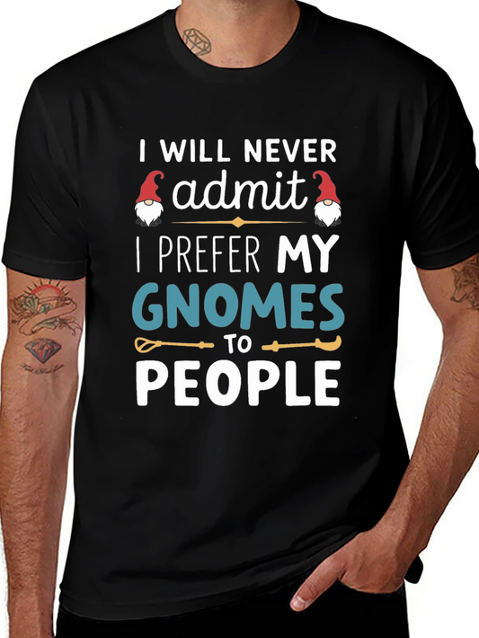 Gnomes Before People Graphic Tee