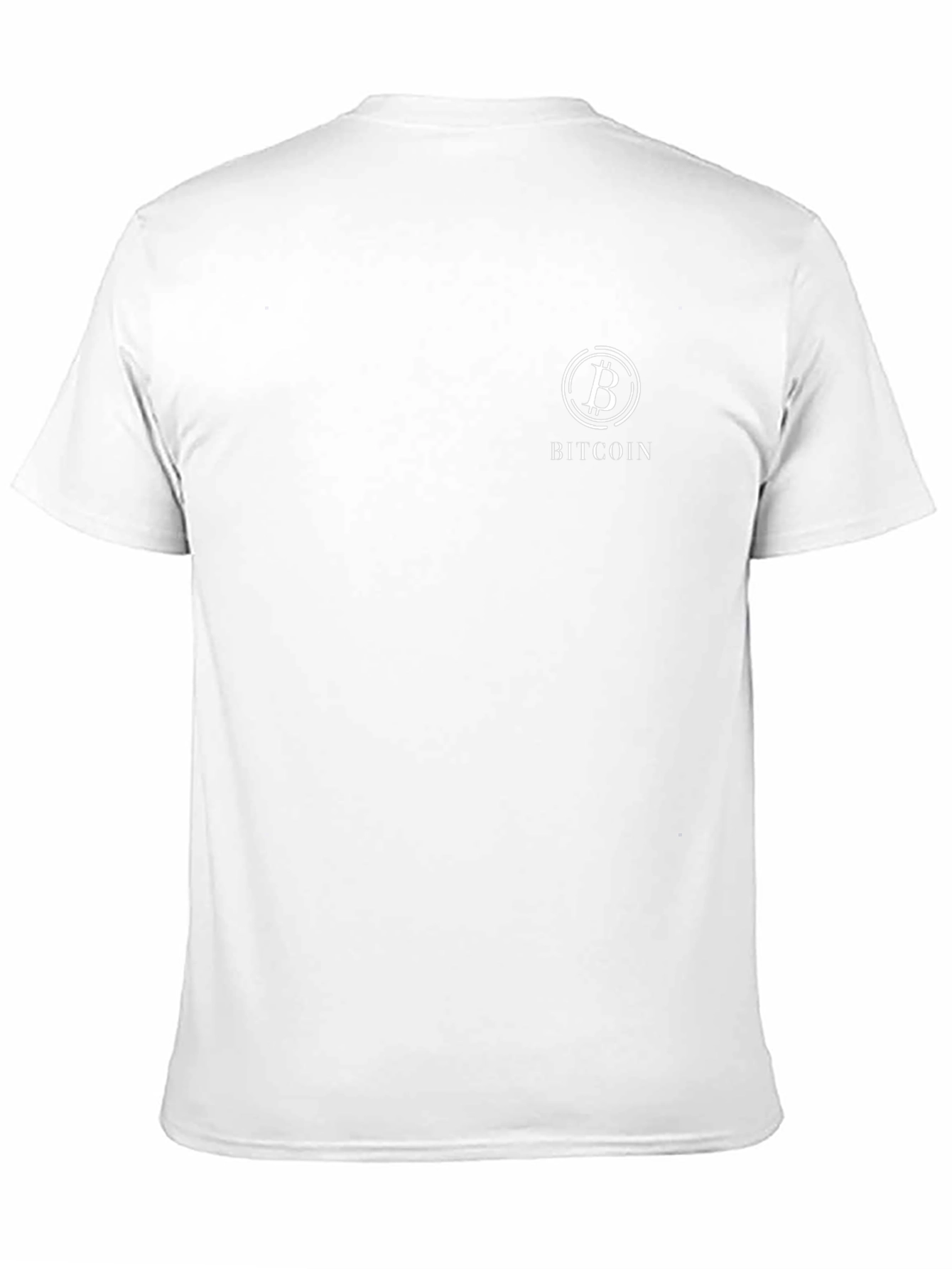 Bitcoin Logo Black T-Shirt - Crypto Currency Tee