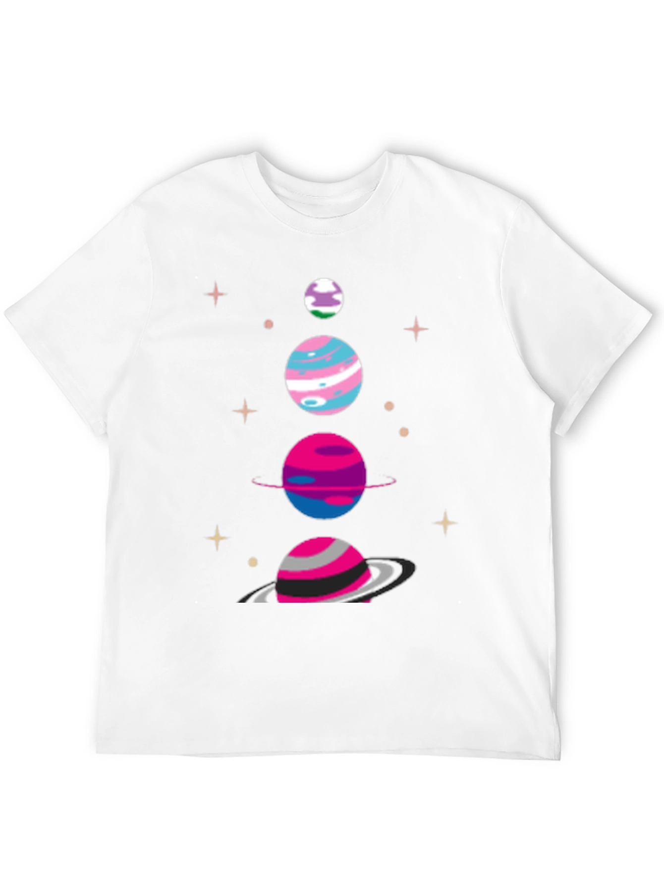 Cosmic Pride T-Shirt - Planets Galaxy LGBTQ