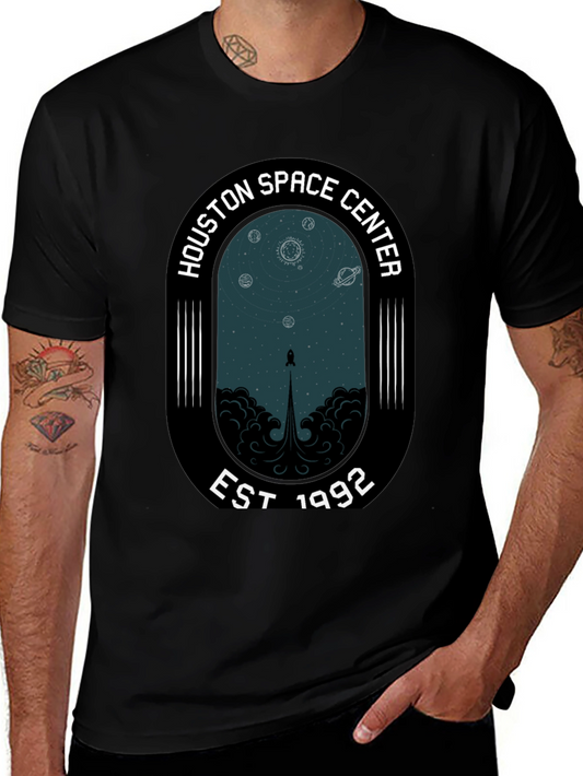 Houston Space Center Est 1992 Graphic Tee