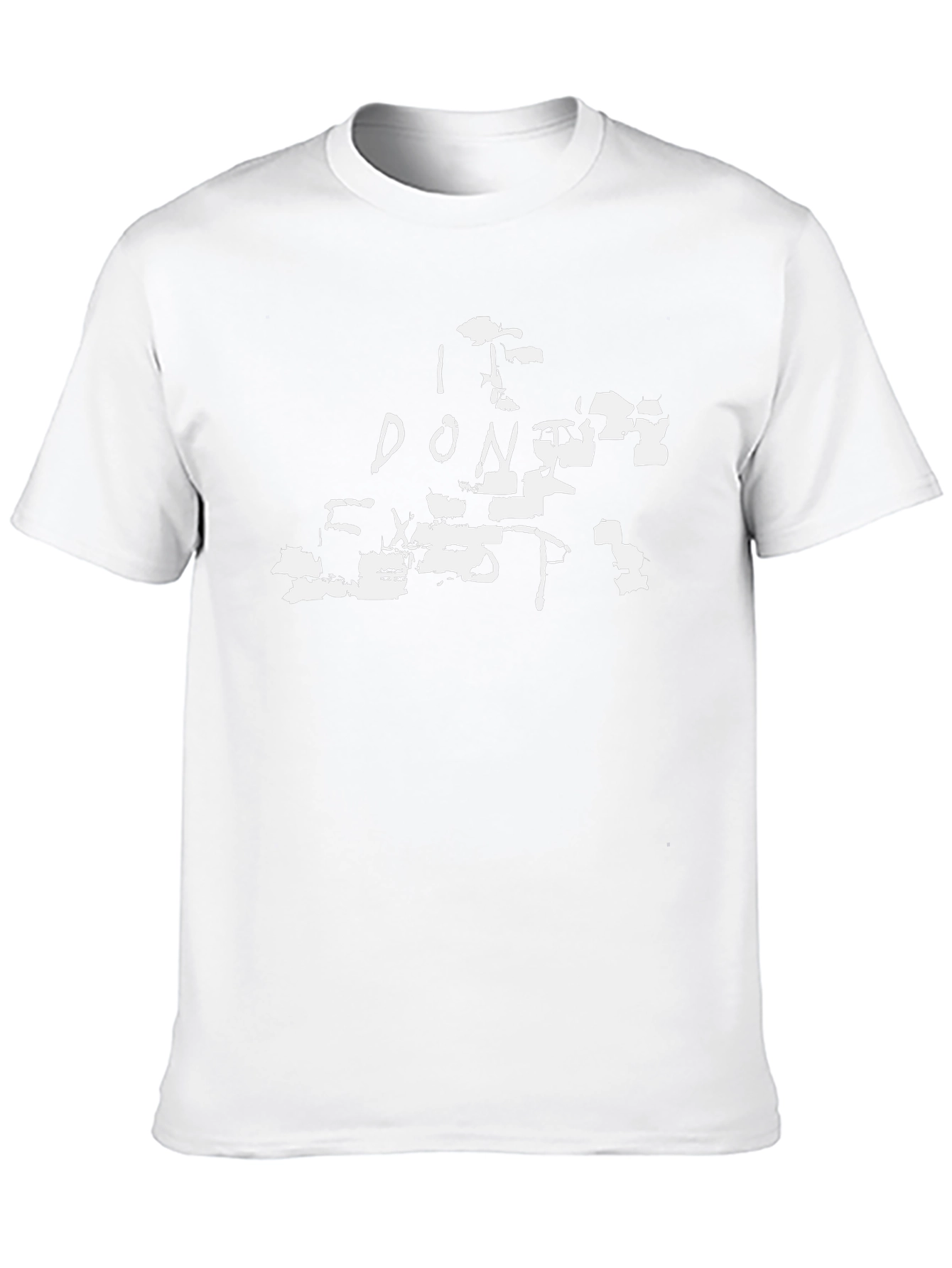 I Dont Exist - Black Graphic Tee