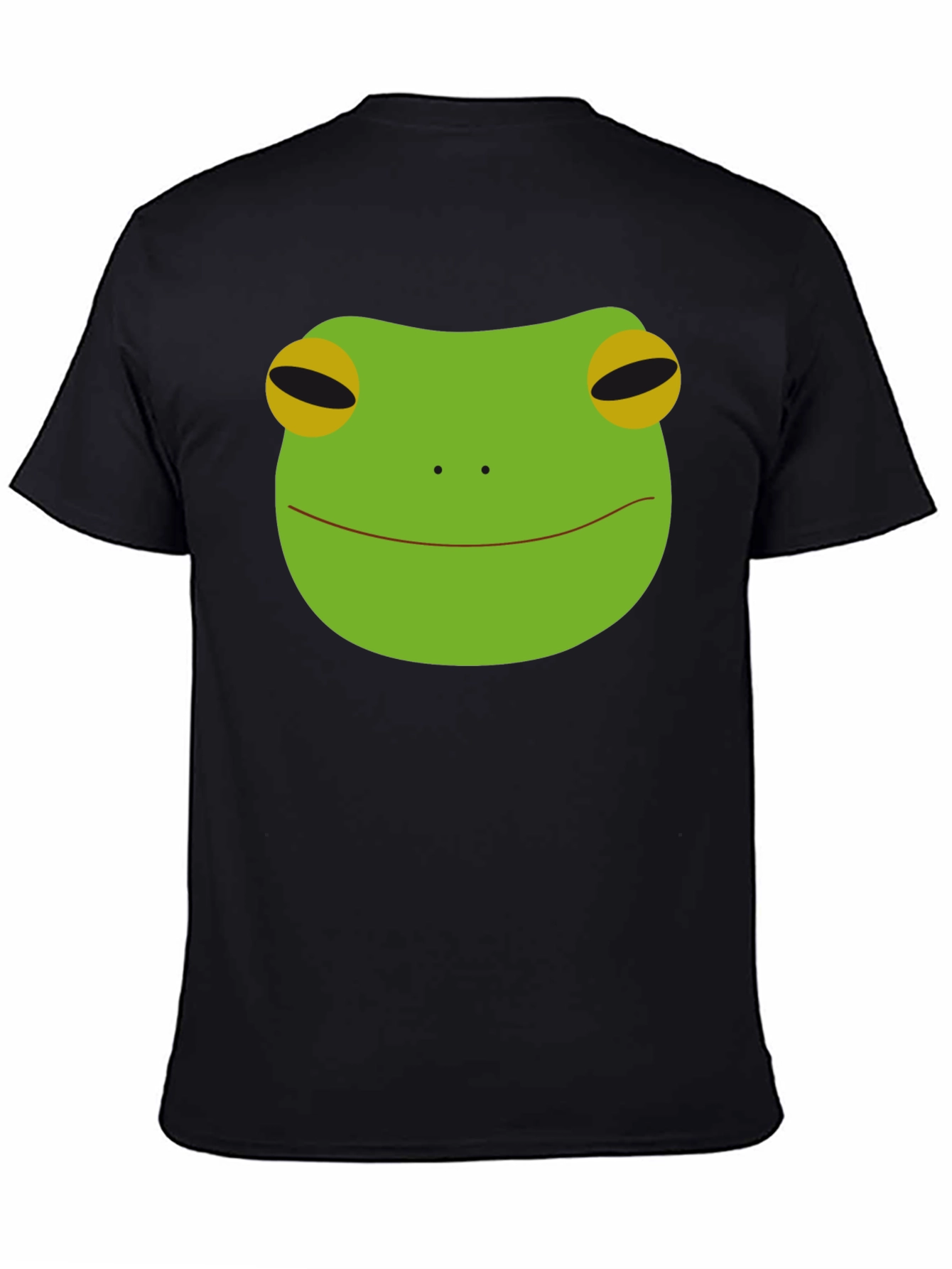 Frog Face Graphic Tee - Mens Black T-Shirt