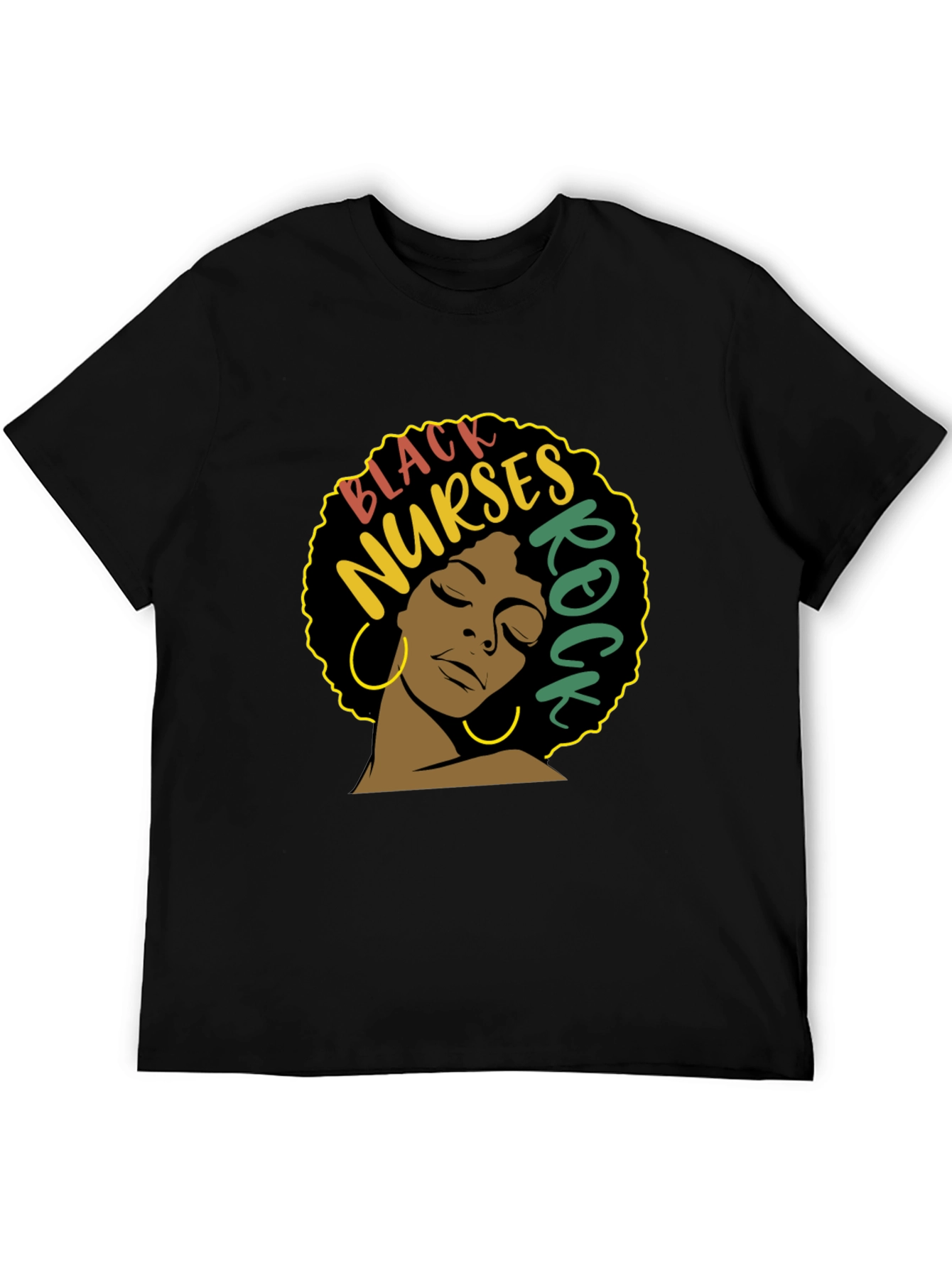 Black Nurses Rock T-Shirt - Nurse Appreciation