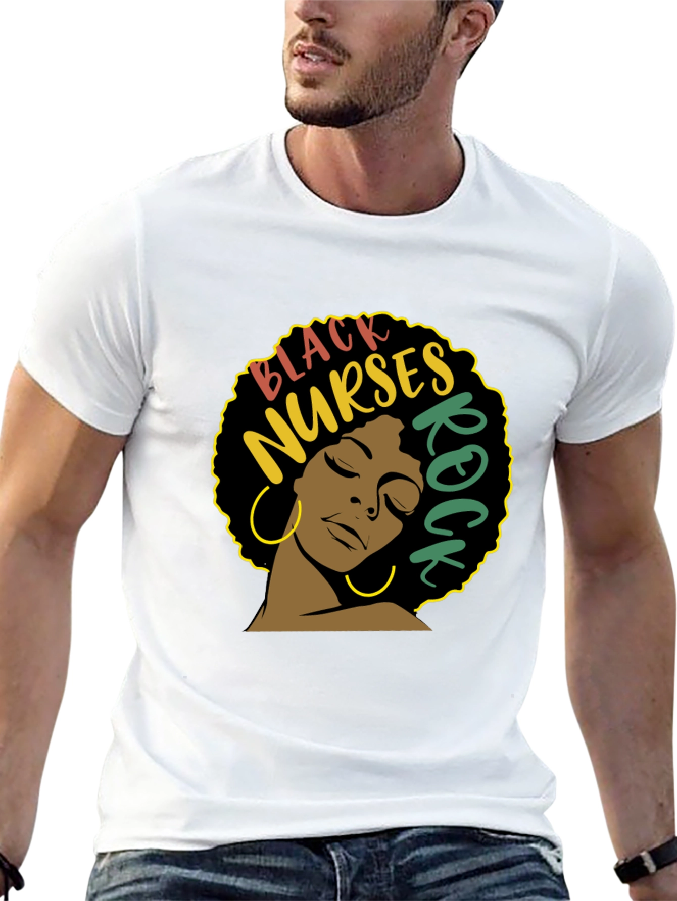 Black Nurses Rock T-Shirt - Nurse Appreciation
