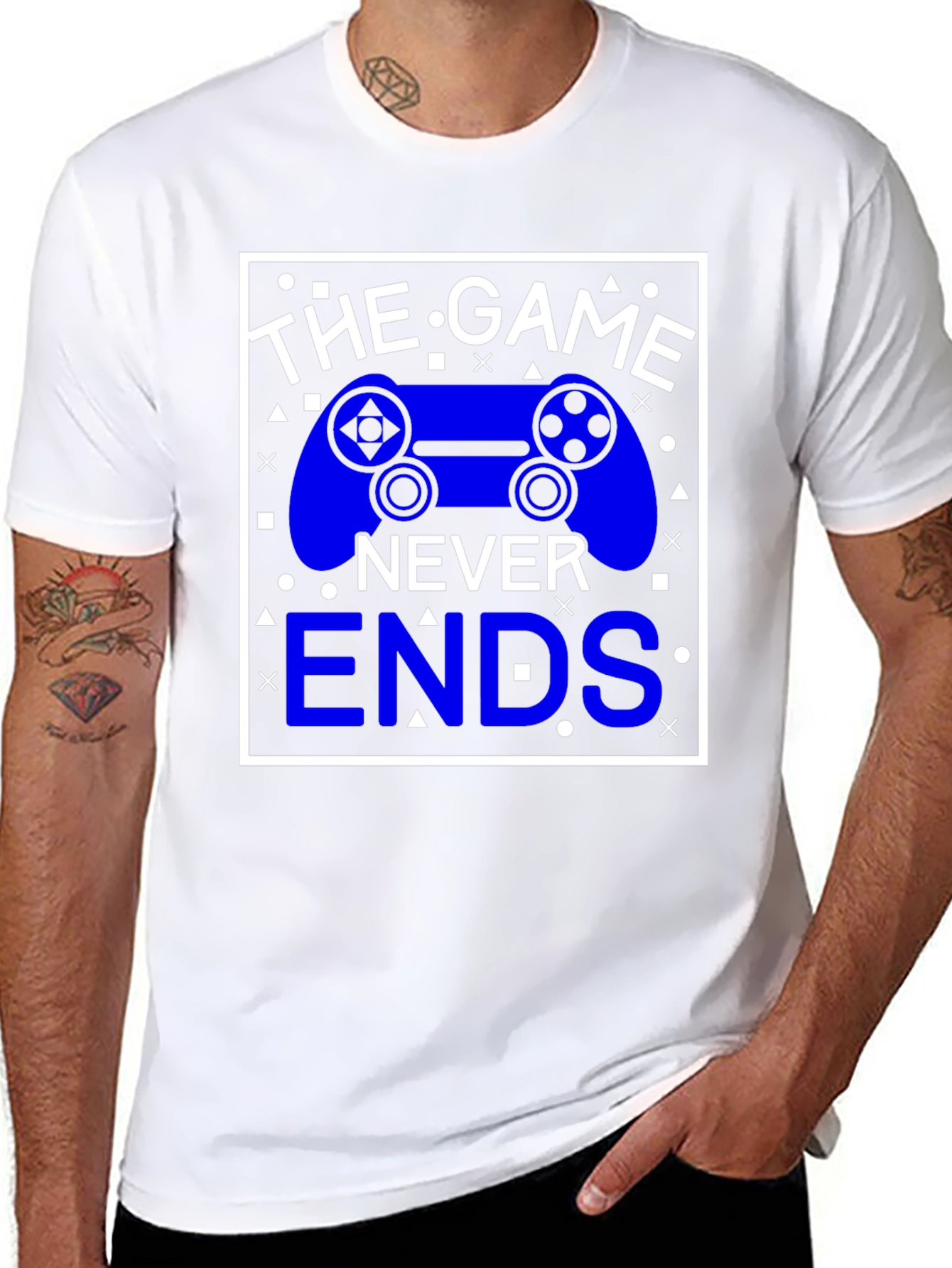 The Game Never Ends Graphic Tee