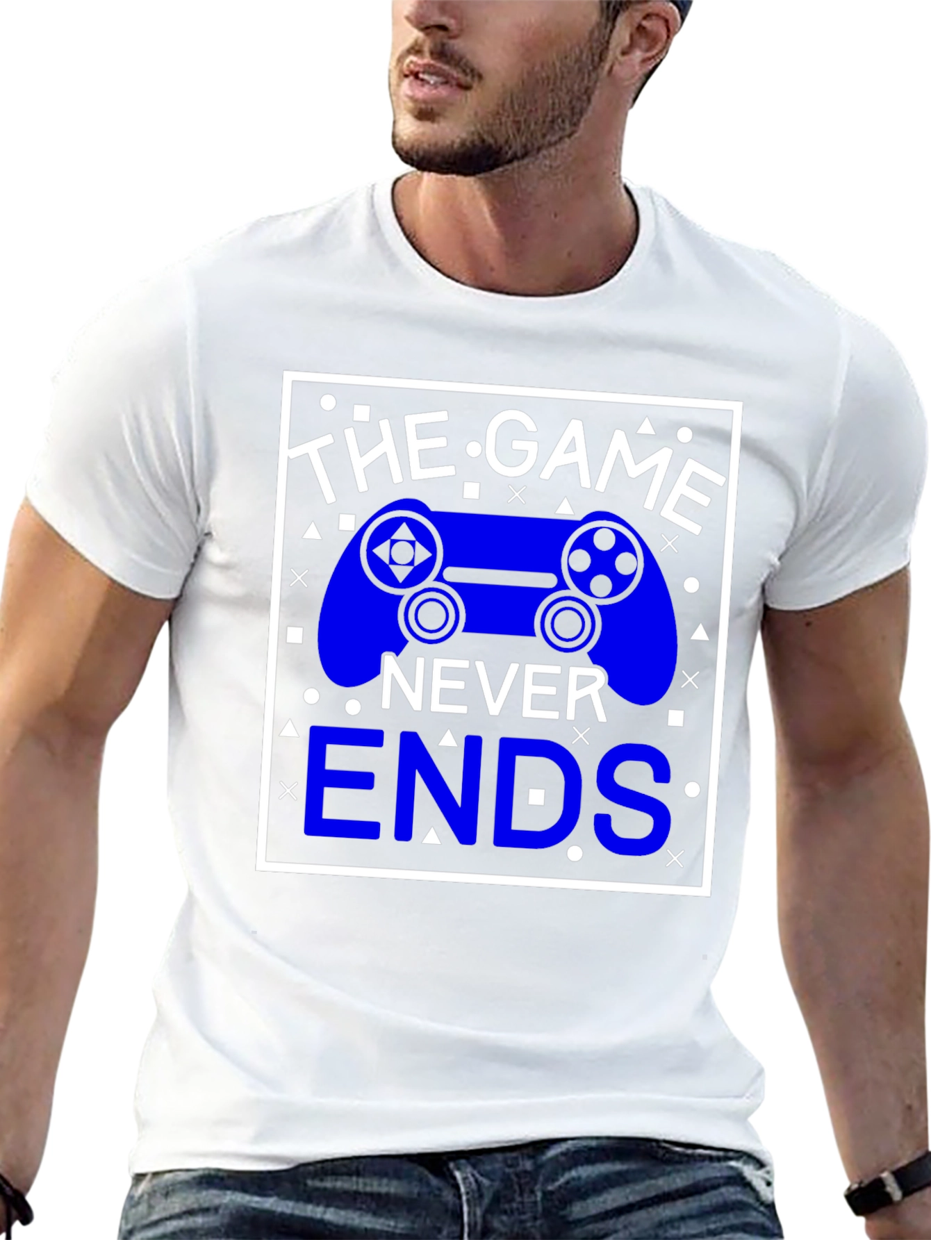 The Game Never Ends Graphic Tee