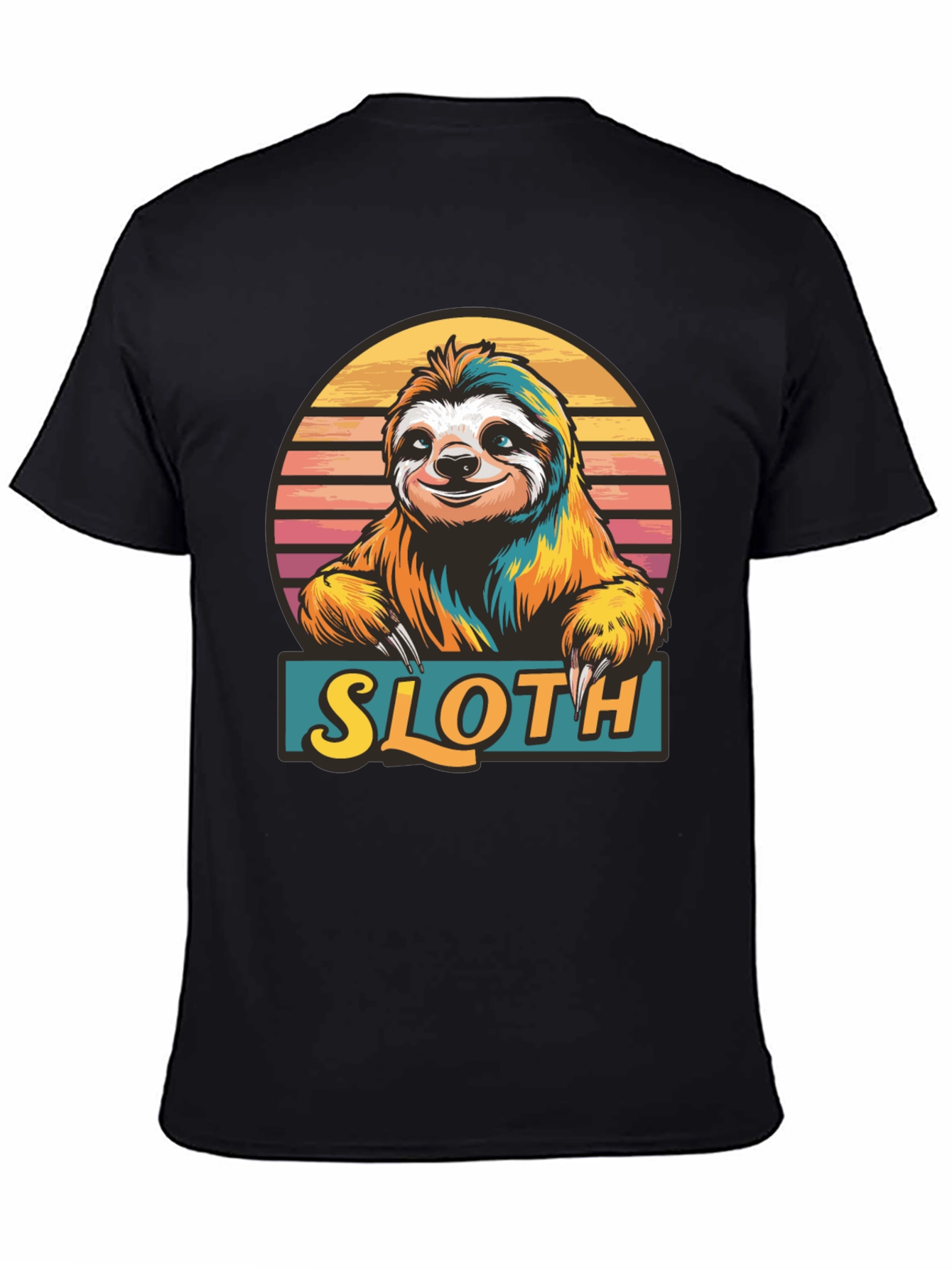 Sloth Graphic Tee - Fun Animal T-Shirt