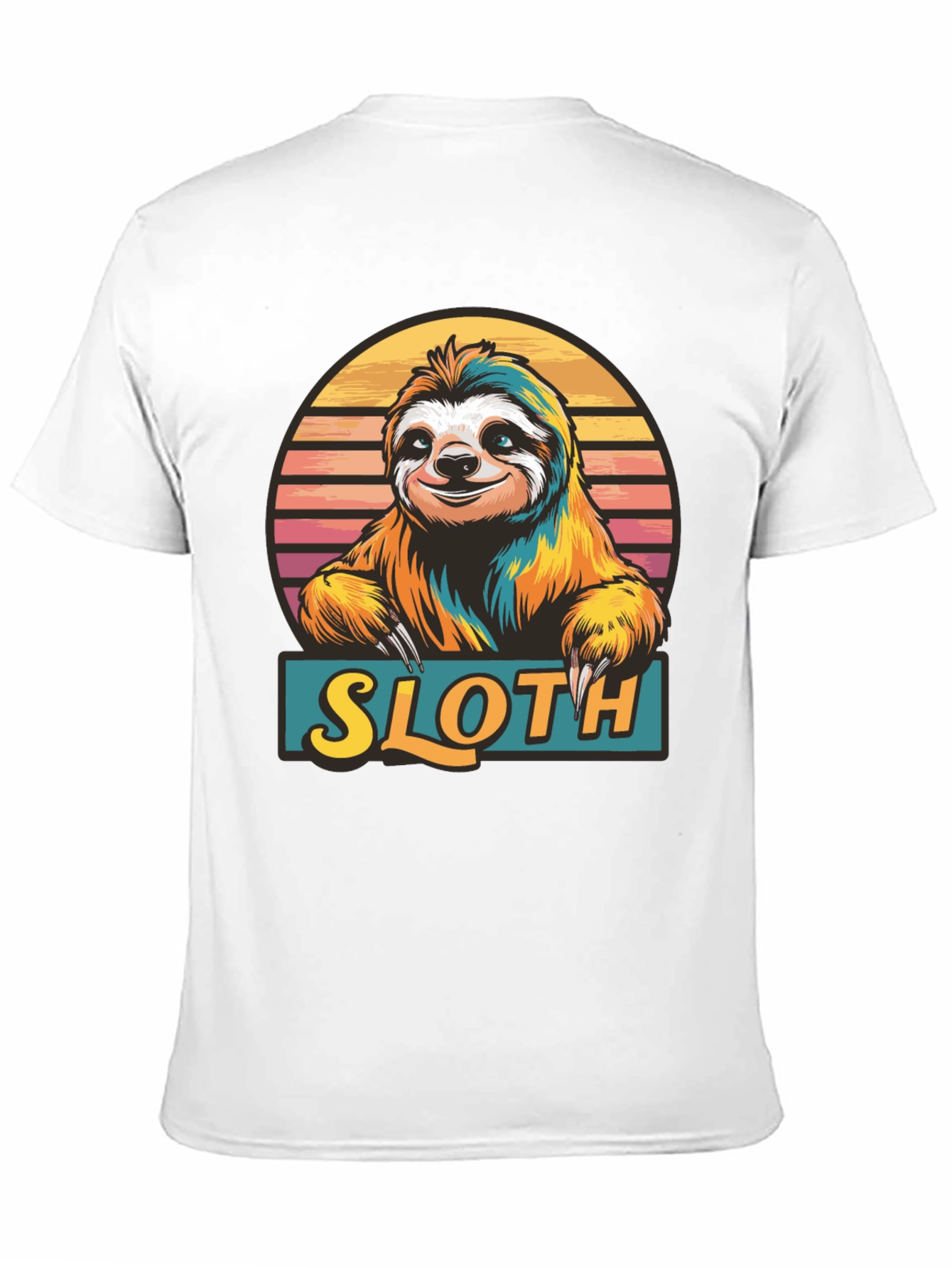 Sloth Graphic Tee - Fun Animal T-Shirt