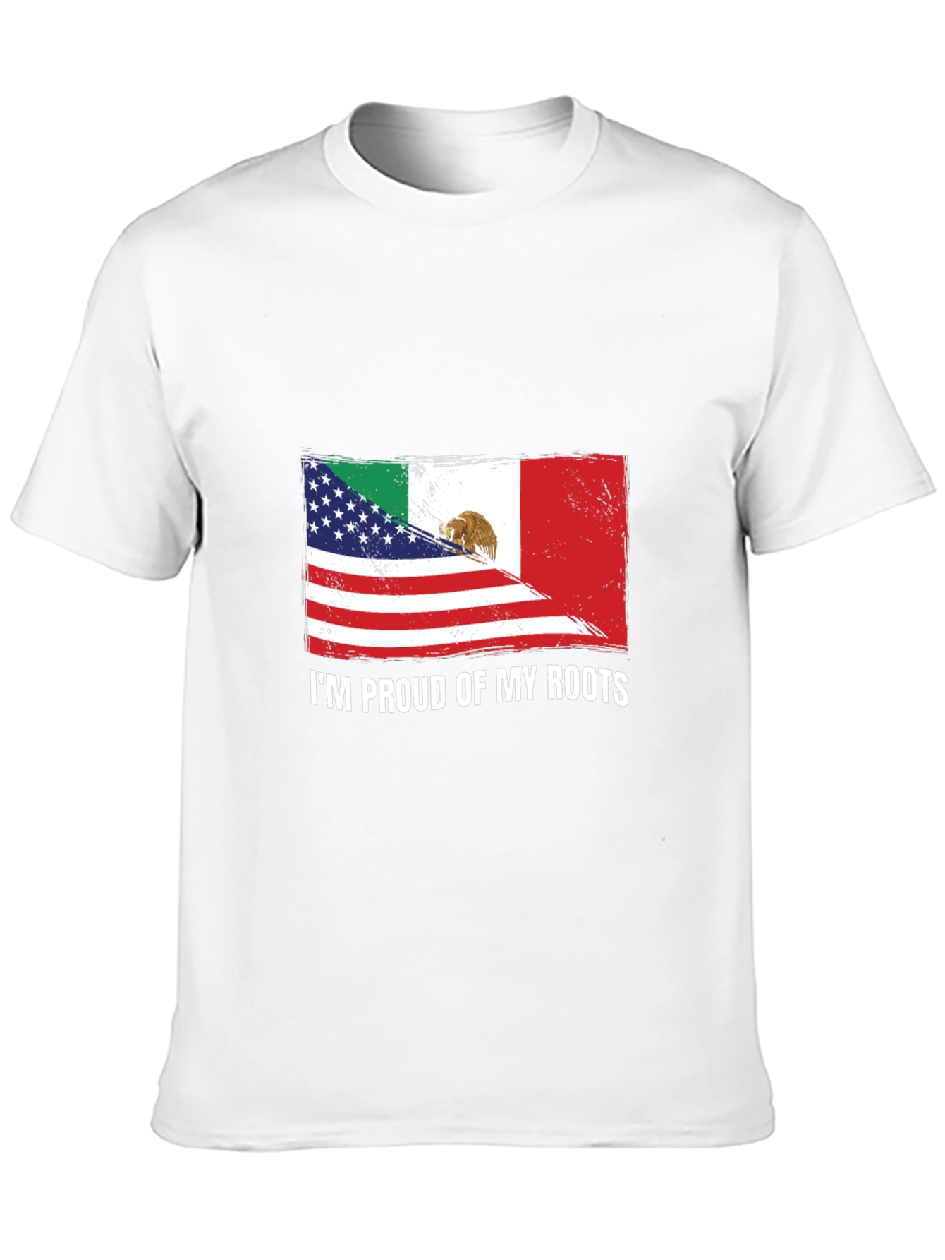 Proud Roots USA Mexico Flag T-Shirt