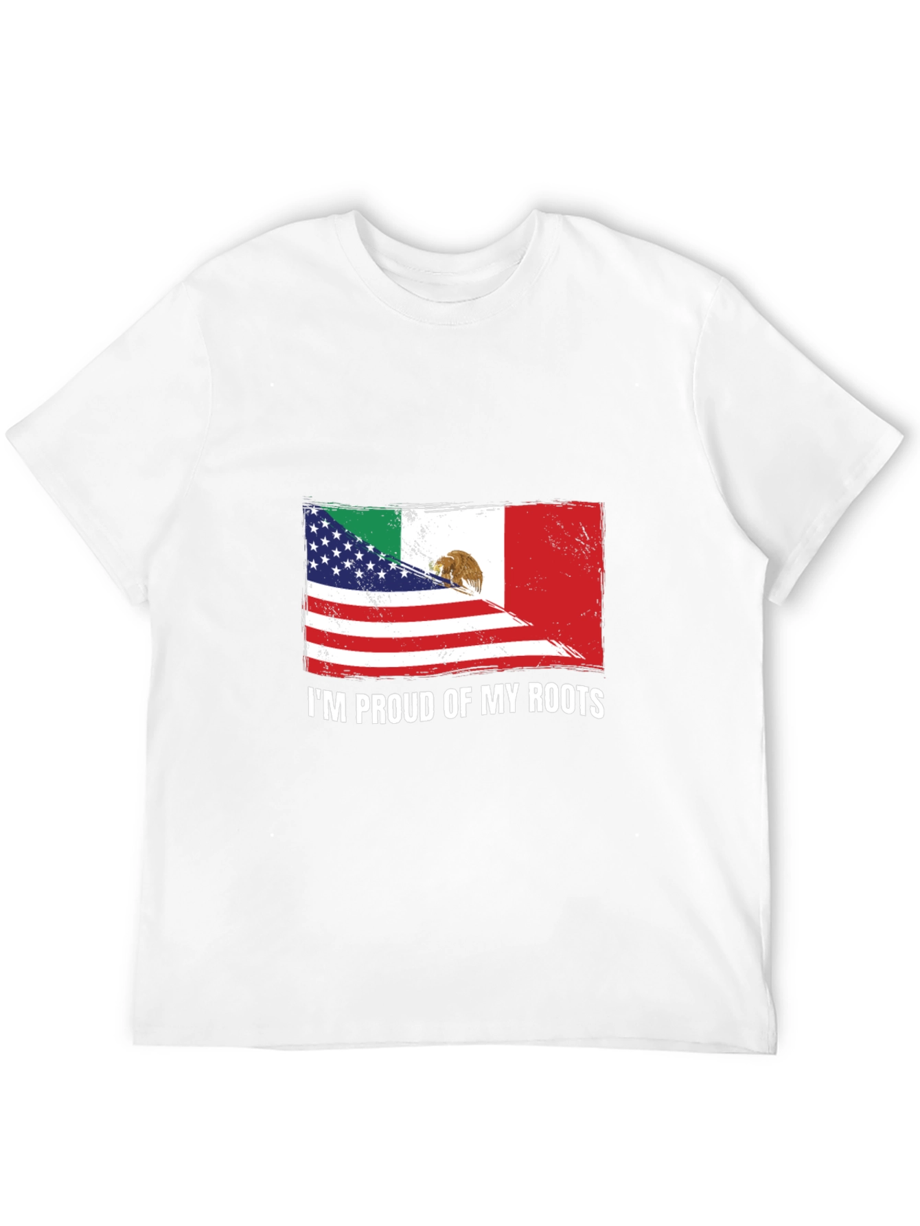 Proud Roots USA Mexico Flag T-Shirt