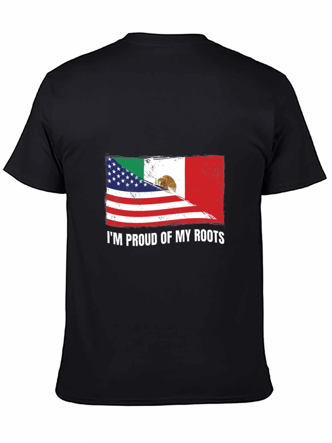 Proud Roots USA Mexico Flag T-Shirt