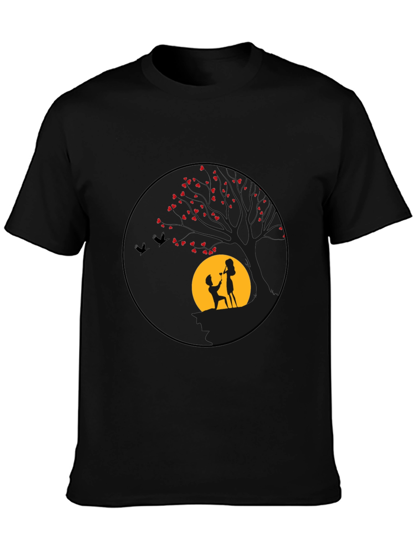 Romantic Proposal Graphic Tee