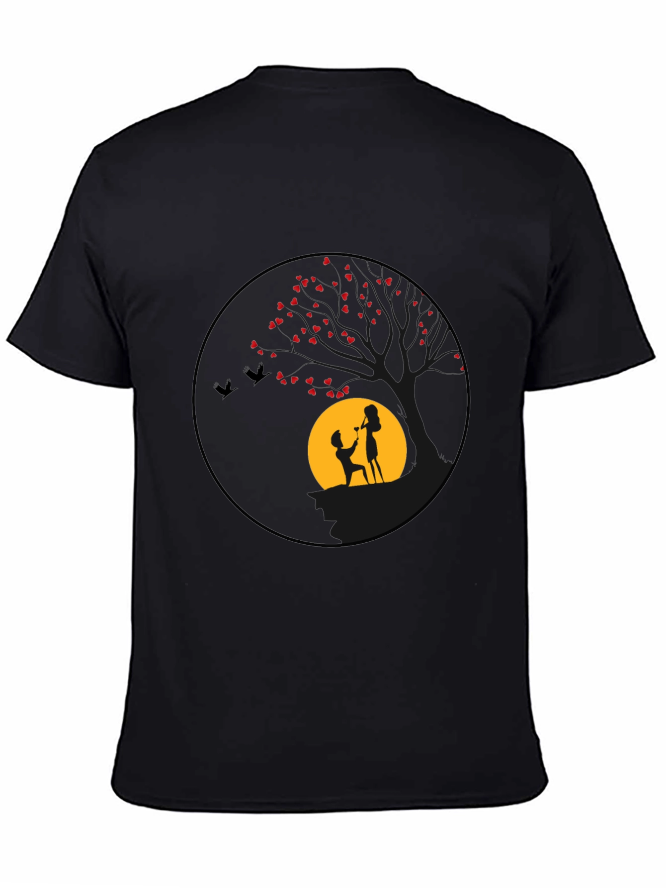 Romantic Proposal Graphic Tee