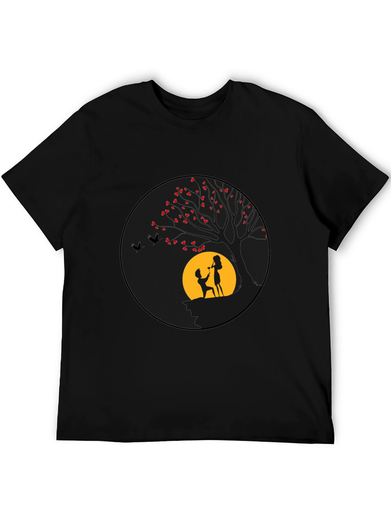 Romantic Proposal Graphic Tee