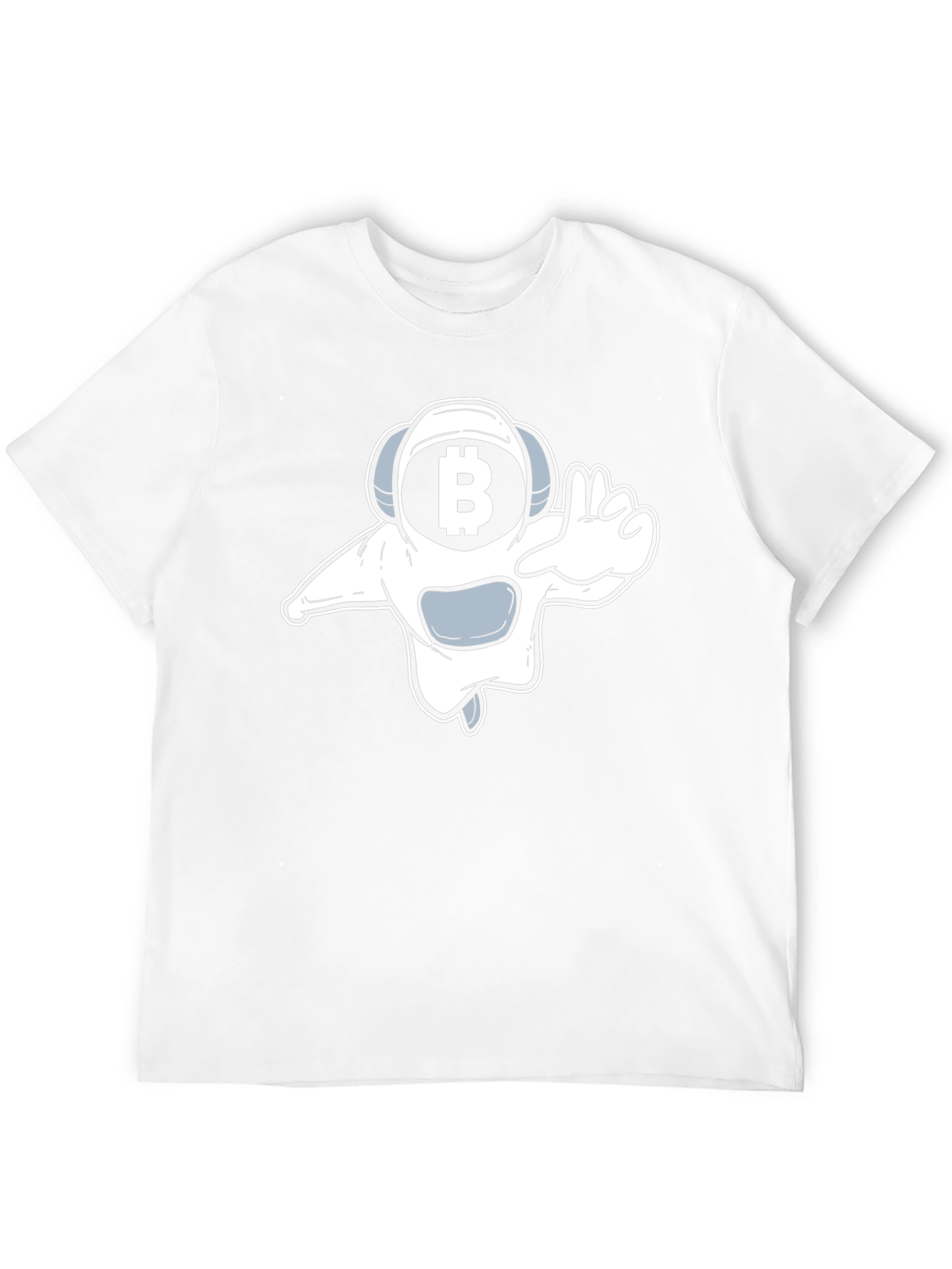 Bitcoin Astronaut Graphic Tee - Black