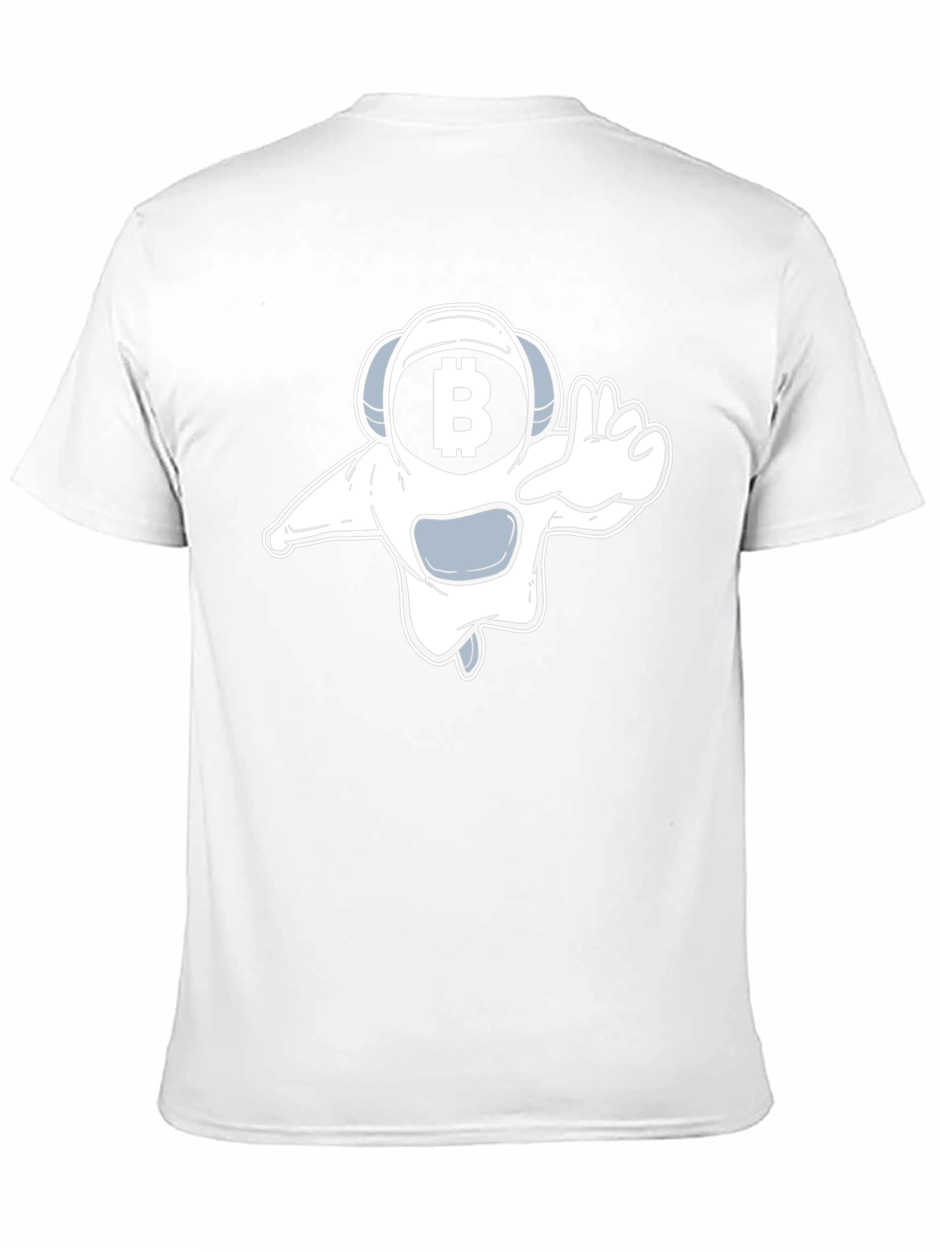 Bitcoin Astronaut Graphic Tee - Black