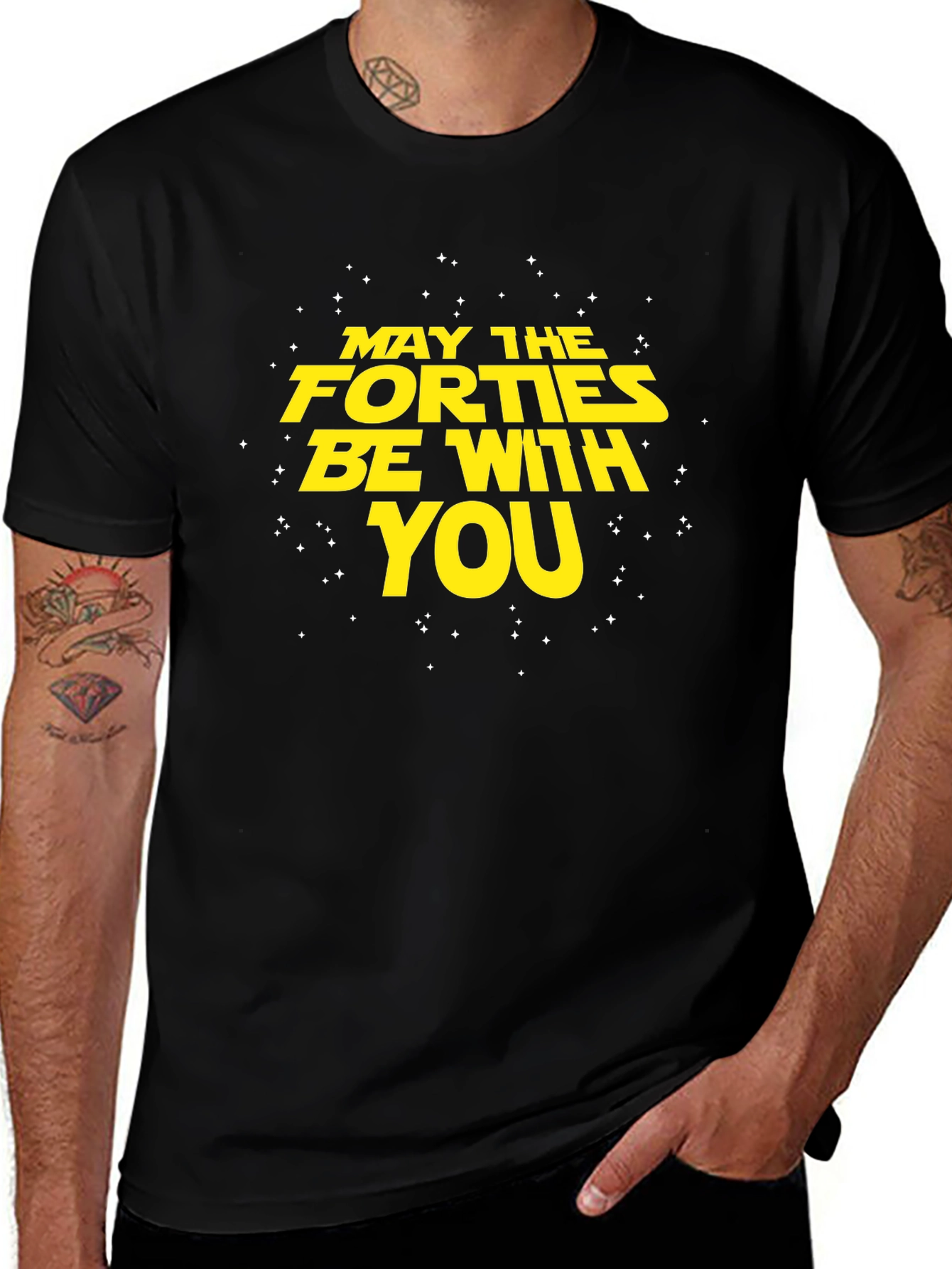 May the Forties Be With You T-Shirt