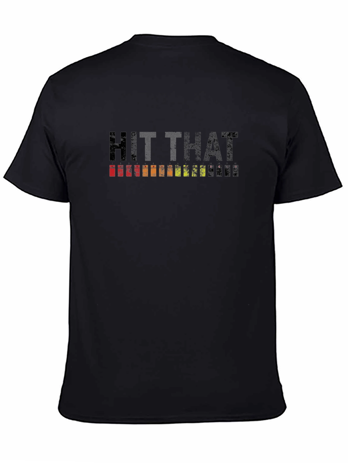 Hit That Graphic Tee - Retro Vibe Black T-Shirt