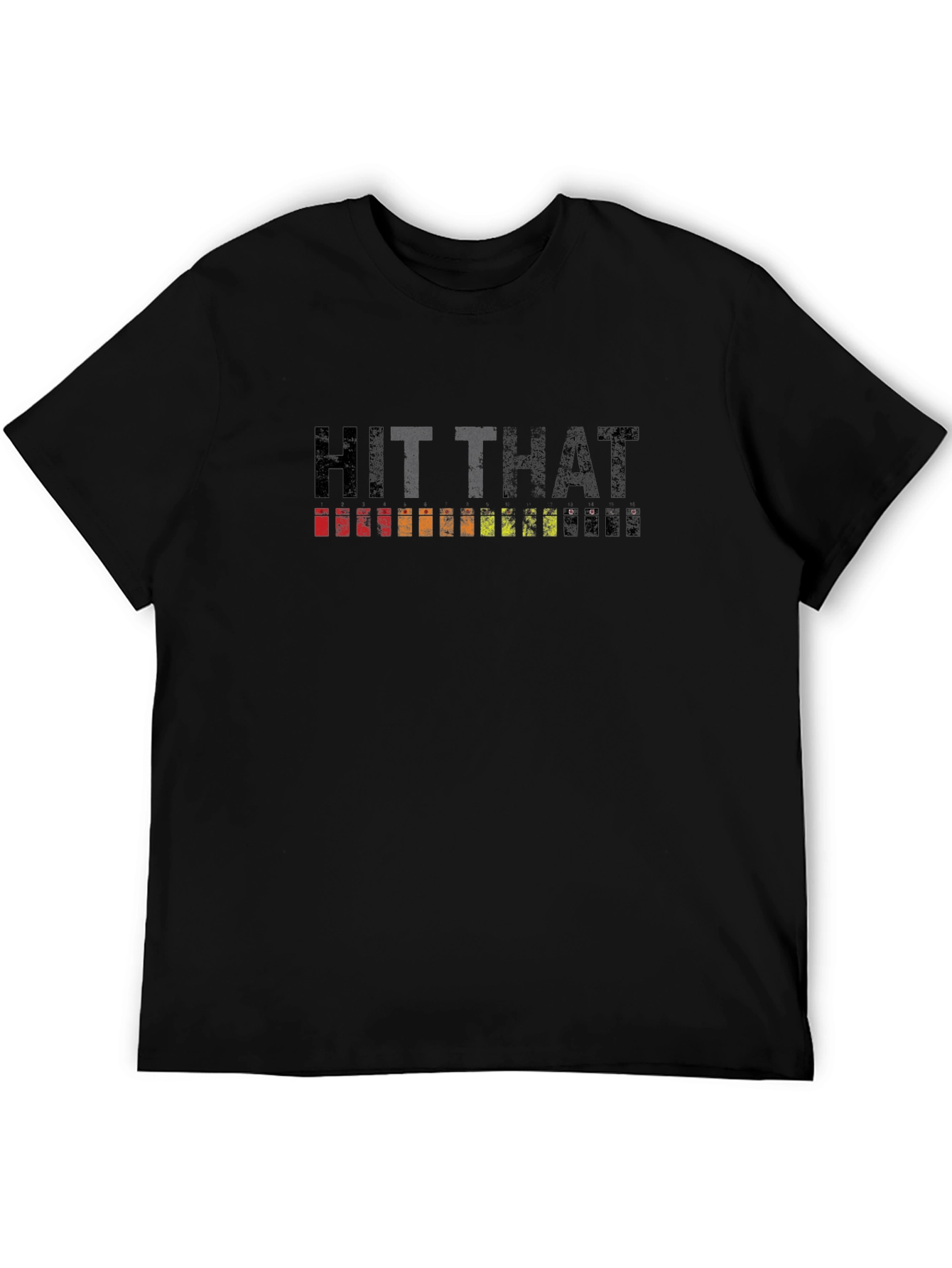 Hit That Graphic Tee - Retro Vibe Black T-Shirt