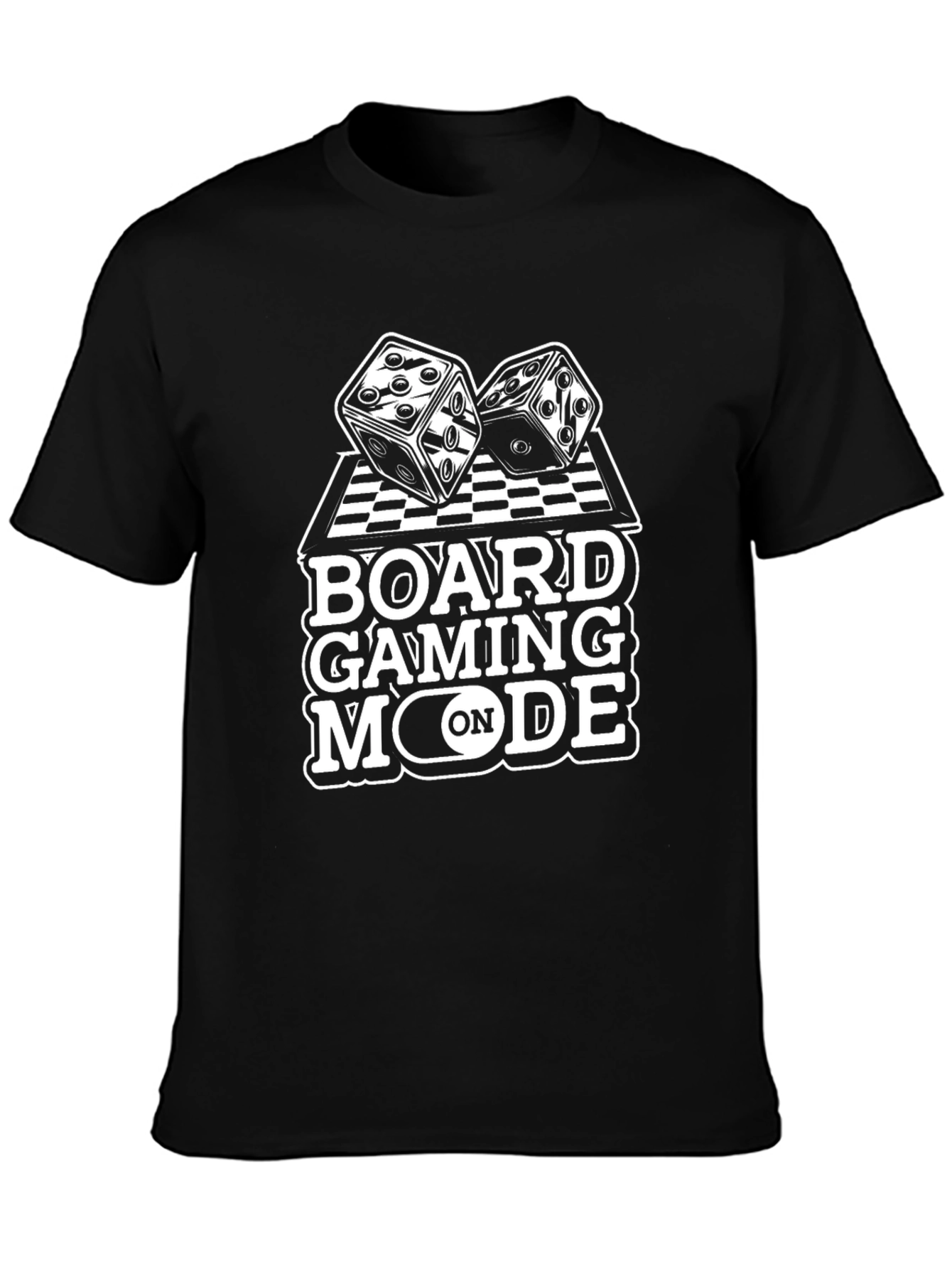 Board Gaming Mode On Graphic Tee