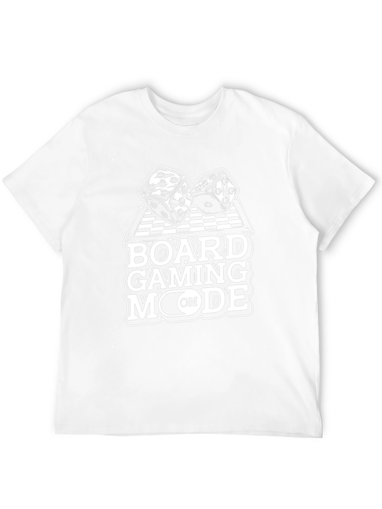 Board Gaming Mode On Graphic Tee