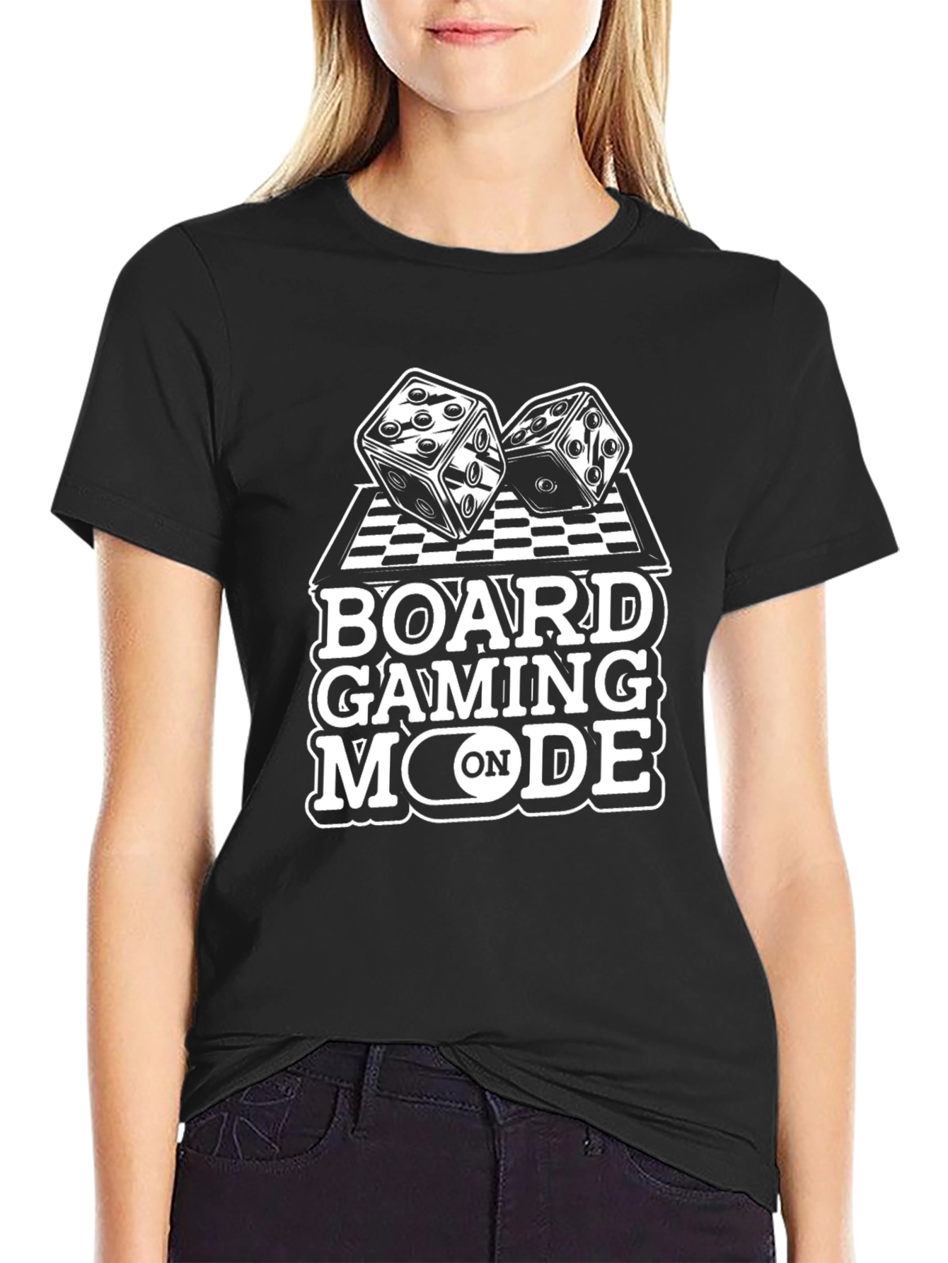 Board Gaming Mode On Graphic Tee