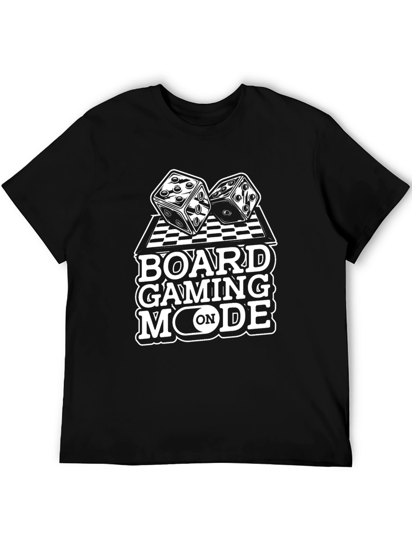 Board Gaming Mode On Graphic Tee