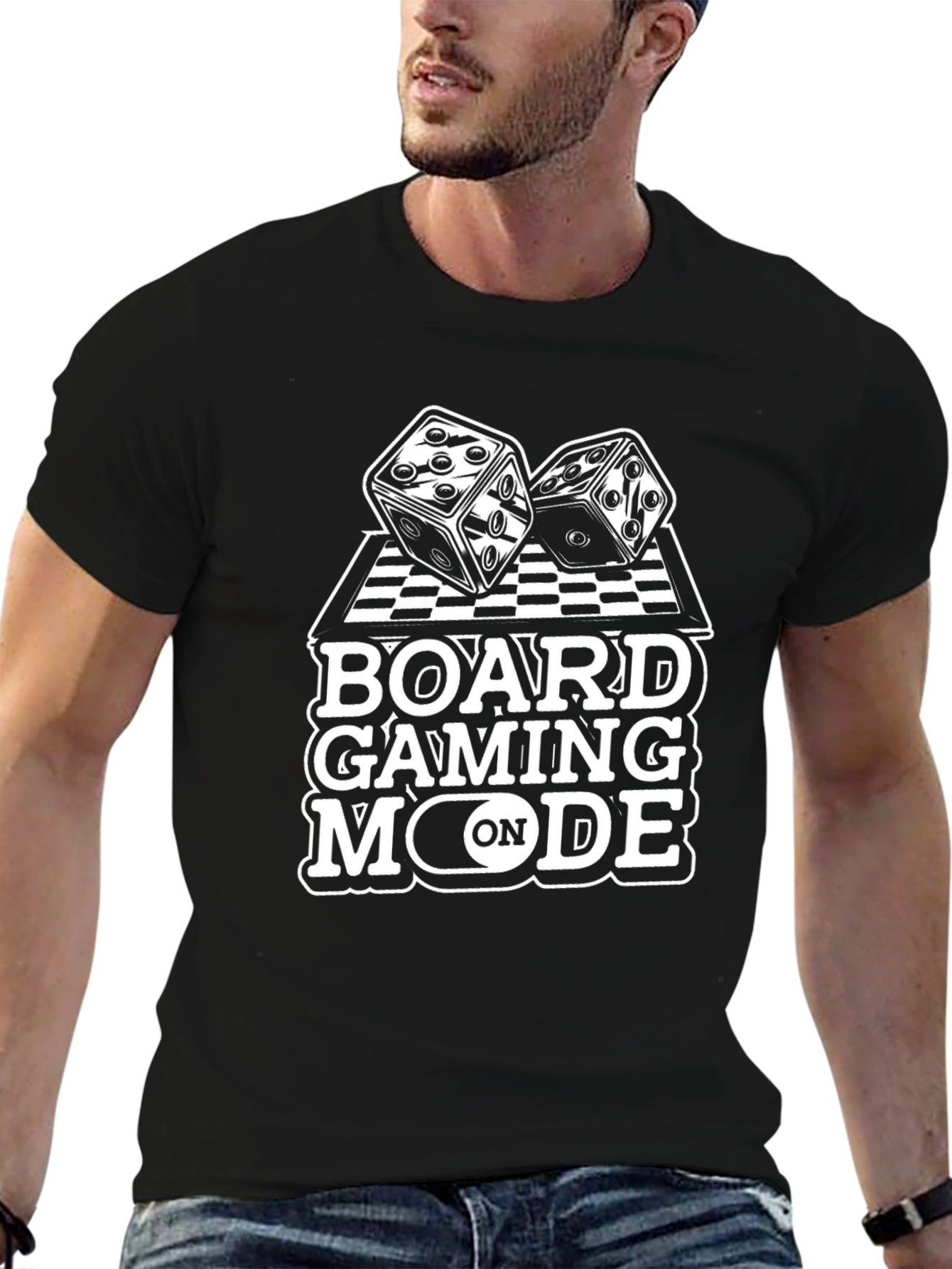 Board Gaming Mode On Graphic Tee