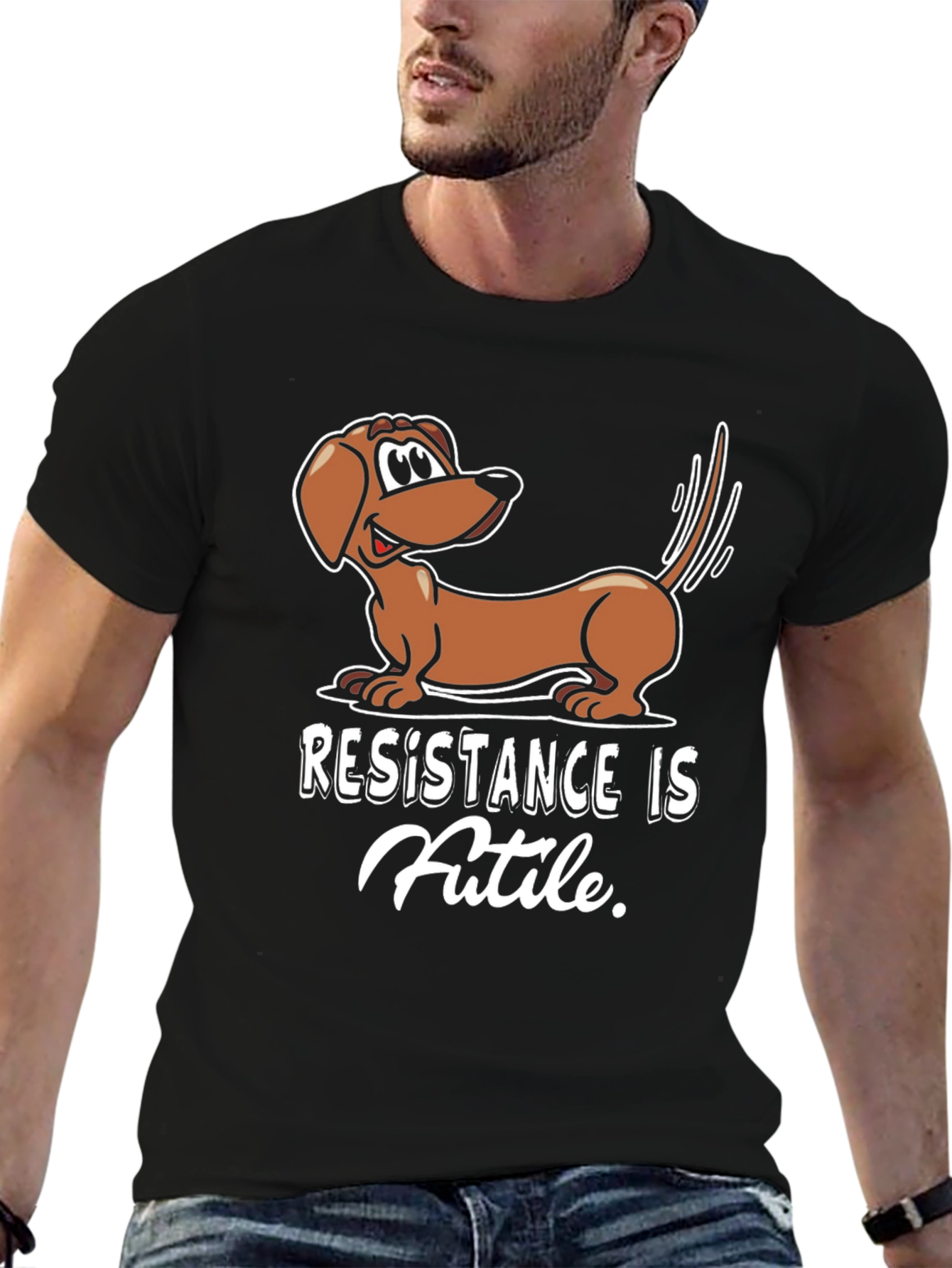 Resistance Is Futile Dachshund T-Shirt