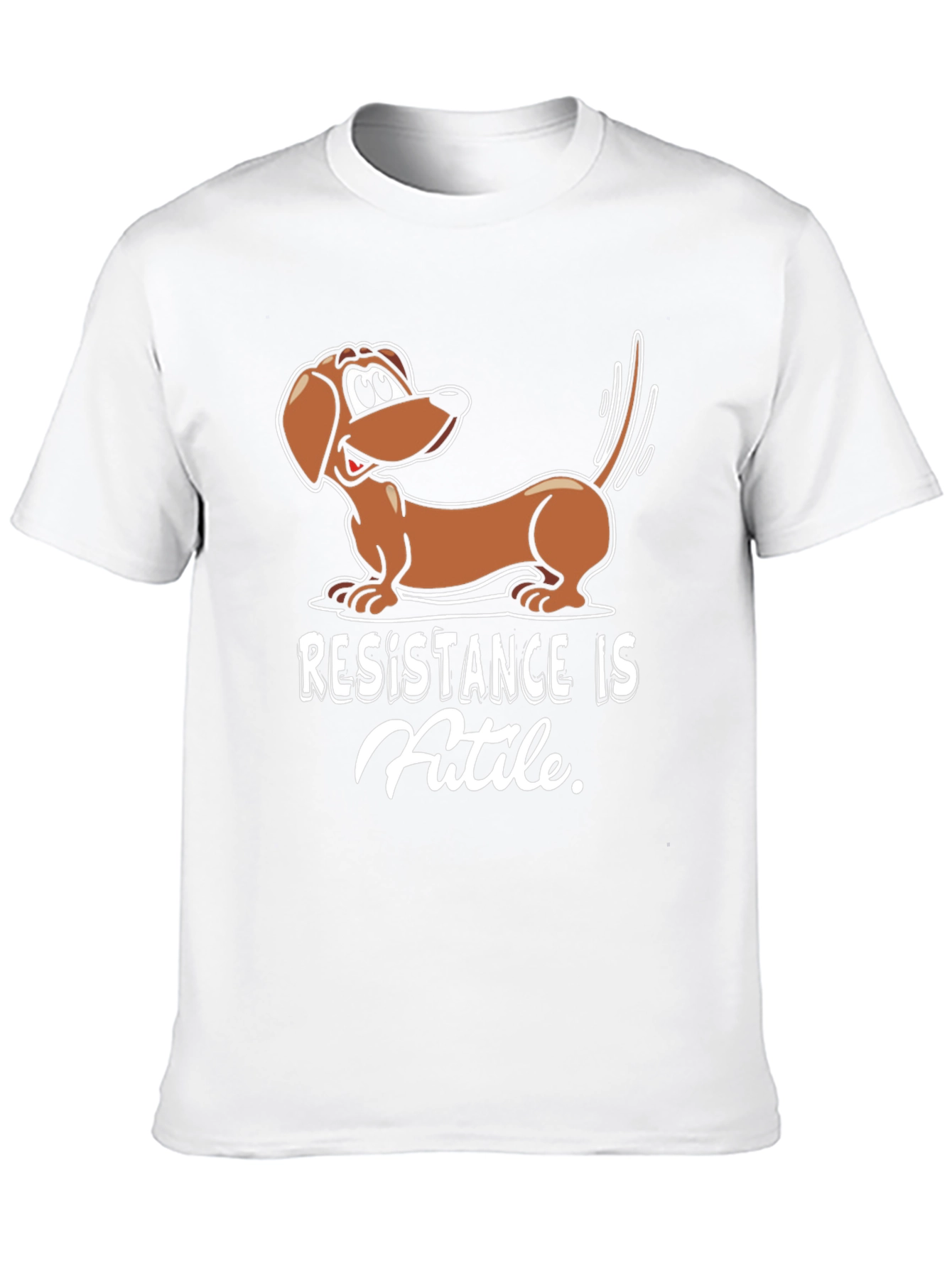 Resistance Is Futile Dachshund T-Shirt