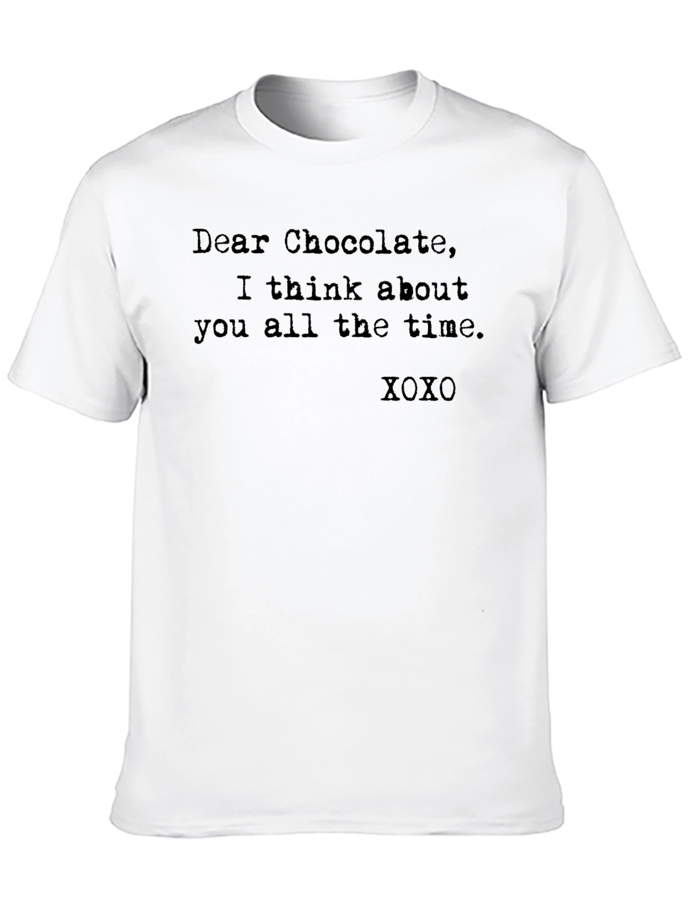 Dear Chocolate T-Shirt - Unisex Black Tee