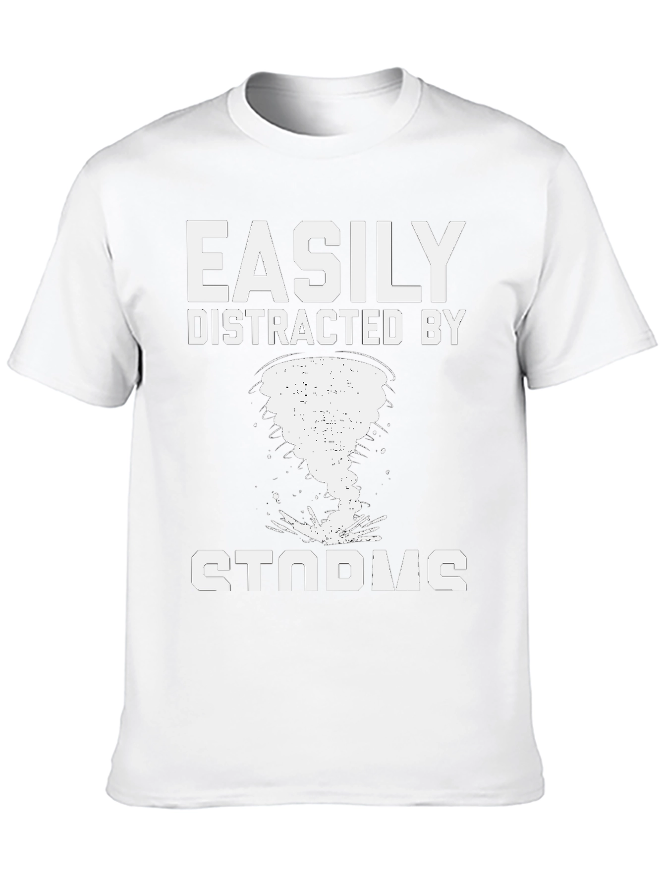 Easily Distracted By Storms Graphic T-Shirt
