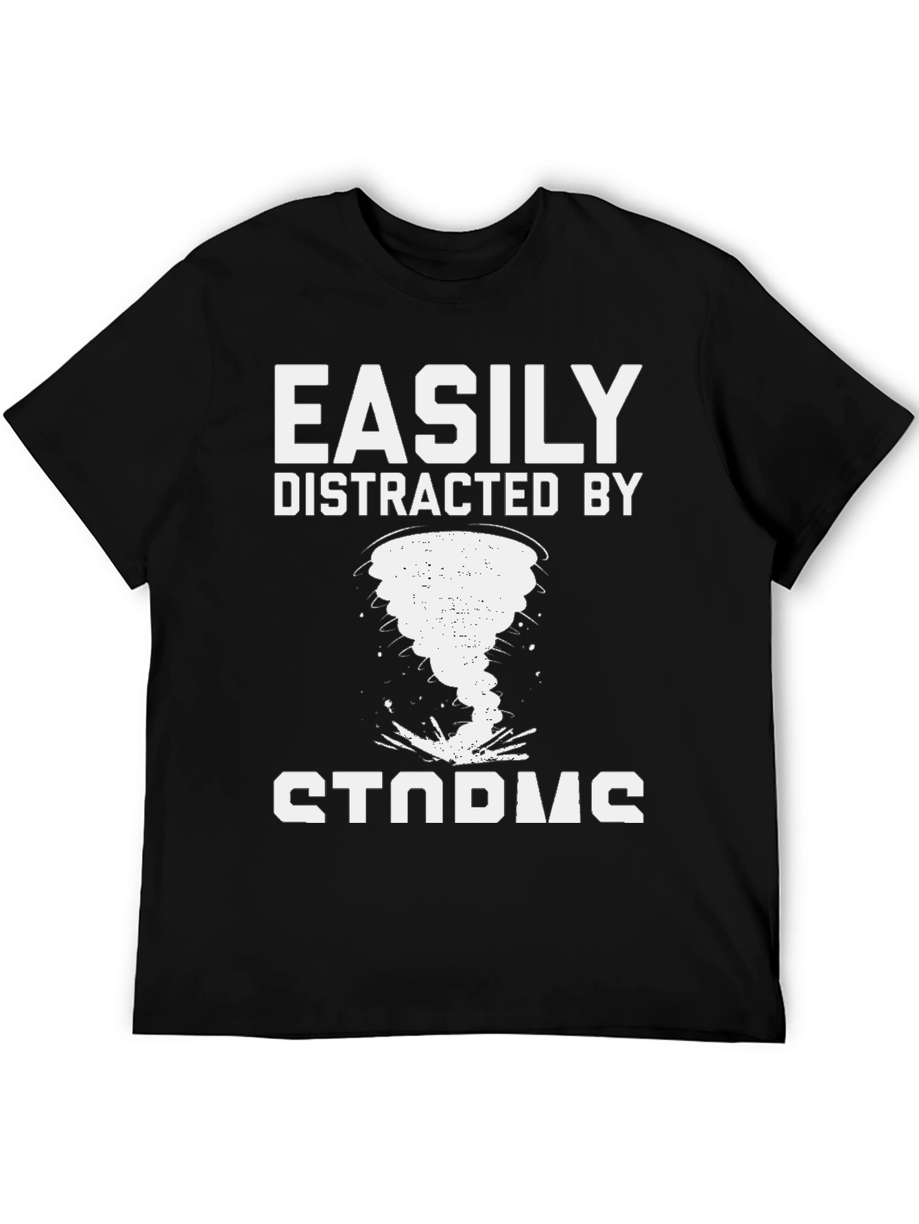 Easily Distracted By Storms Graphic T-Shirt