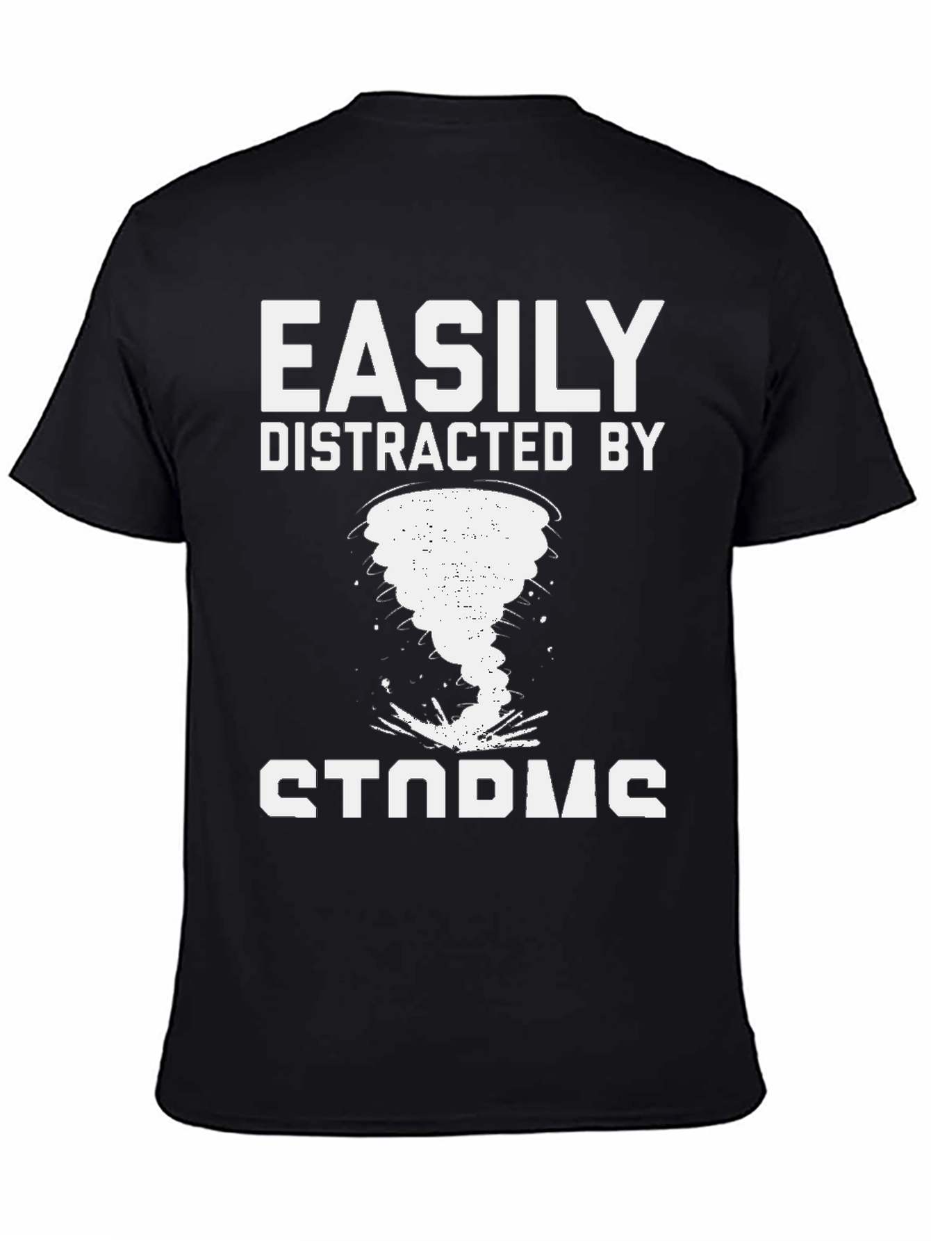Easily Distracted By Storms Graphic T-Shirt