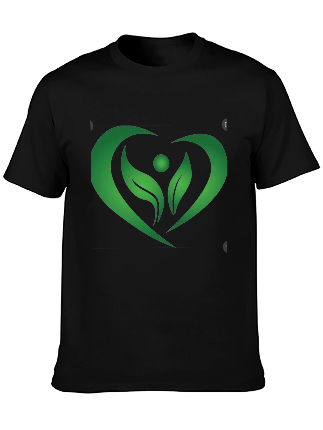 Nature Heart T-Shirt - Eco-Friendly Style
