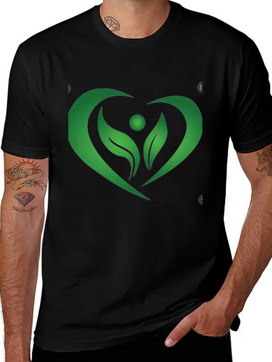 Nature Heart T-Shirt - Eco-Friendly Style