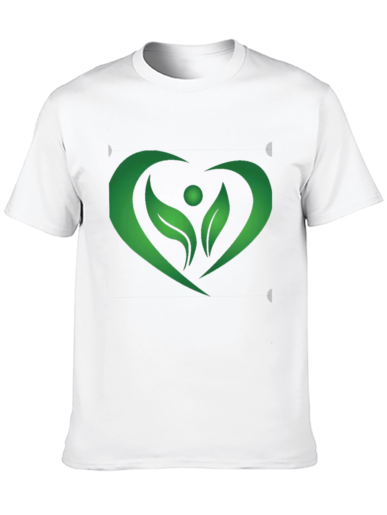 Nature Heart T-Shirt - Eco-Friendly Style