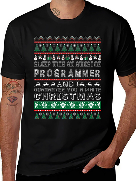 Awesome Programmer Christmas T-Shirt