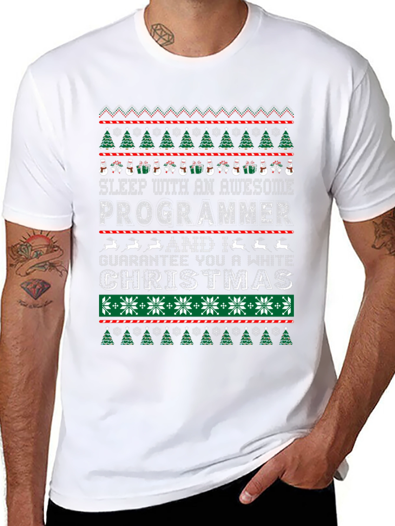 Awesome Programmer Christmas T-Shirt